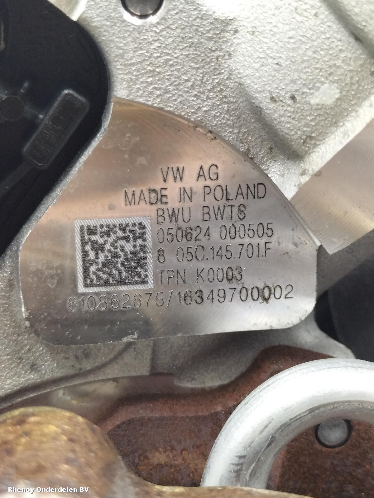 2024 VOLKSWAGEN POLO MOTOR View Auto part MOTOR VOLKSWAGEN POLO 2024