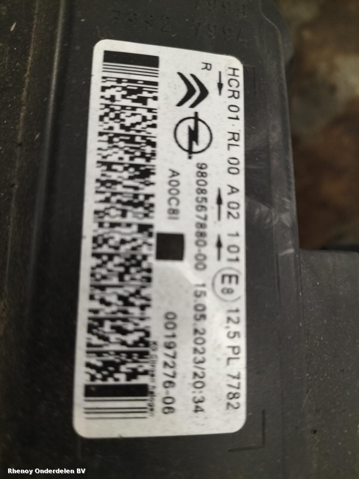 2024 CITROEN DISPATCH VOORKOP COMPLEET View Auto part VOORKOP COMPLEET CITROEN DISPATCH 2024