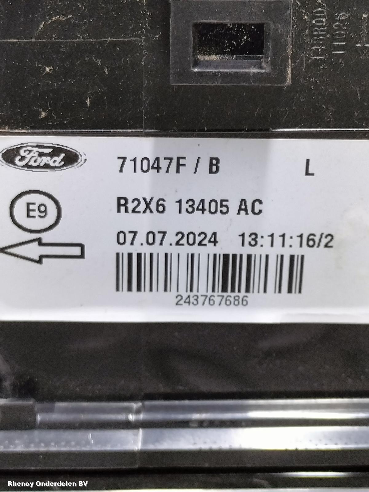 2024 FORD TRANSIT COURIER ACHTERLICHT L View Auto part ACHTERLICHT L FORD TRANSIT COURIER 2024