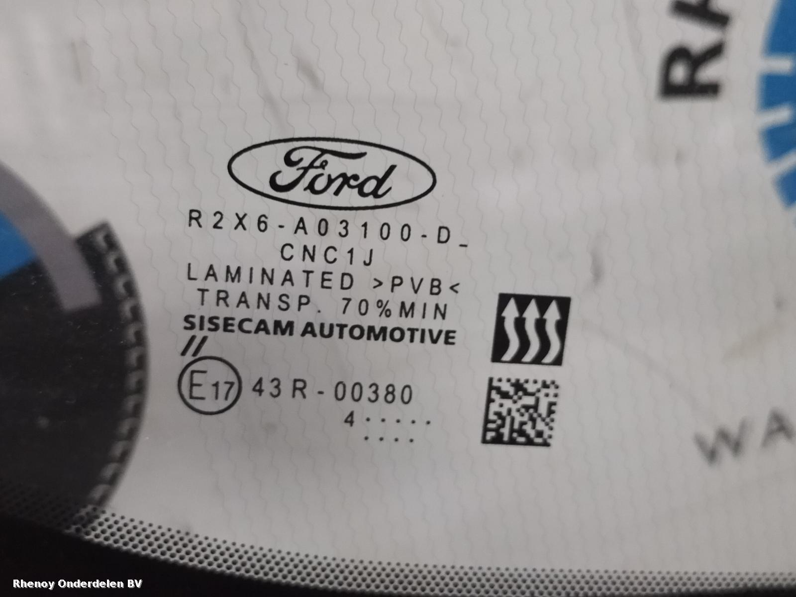 View Auto part RUIT VOOR / VOORRUIT FORD TRANSIT COURIER 2024