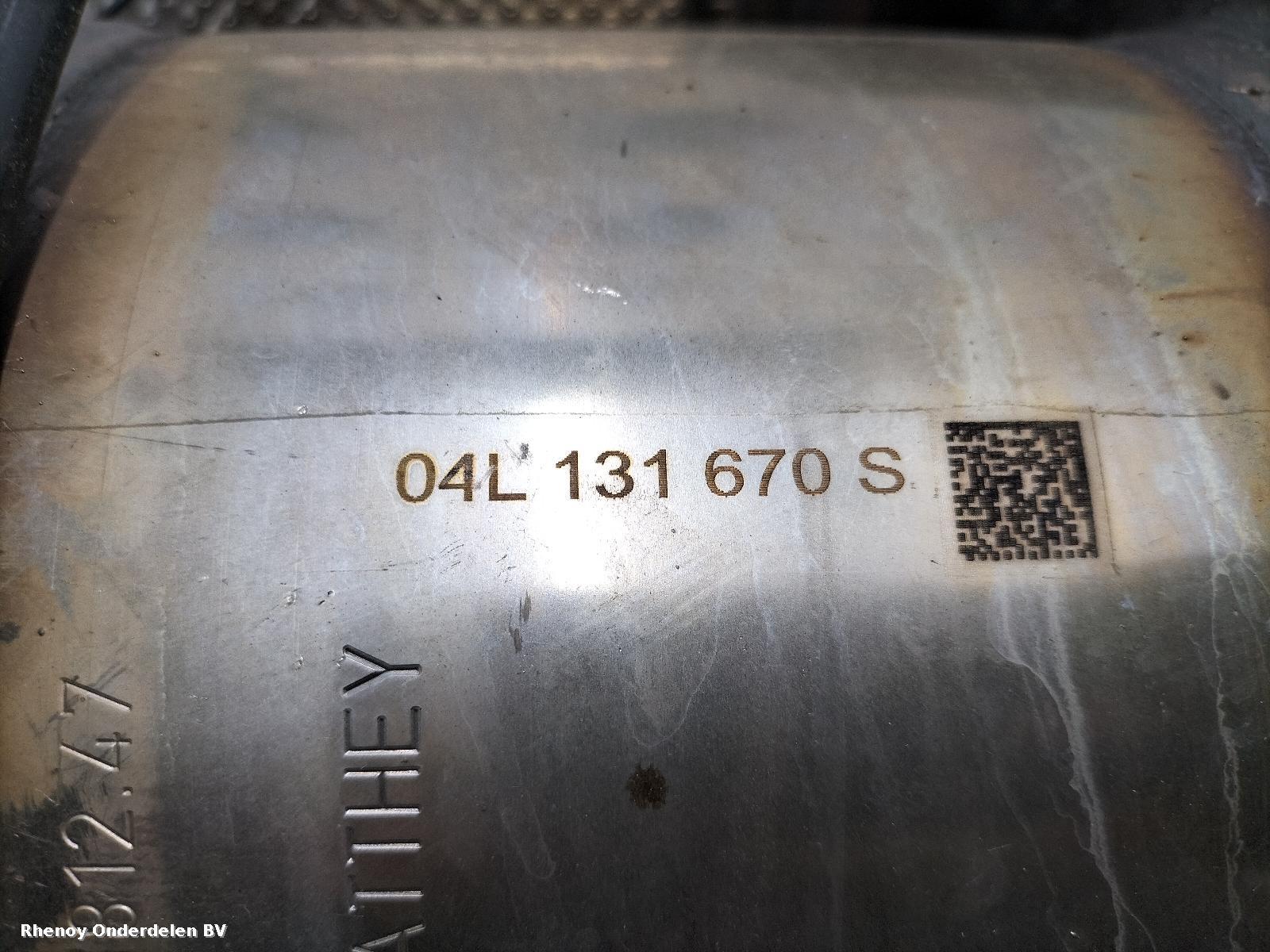 2020 AUDI A5 ROETFILTER DIESEL DPF View Auto part ROETFILTER DIESEL DPF AUDI A5 2020