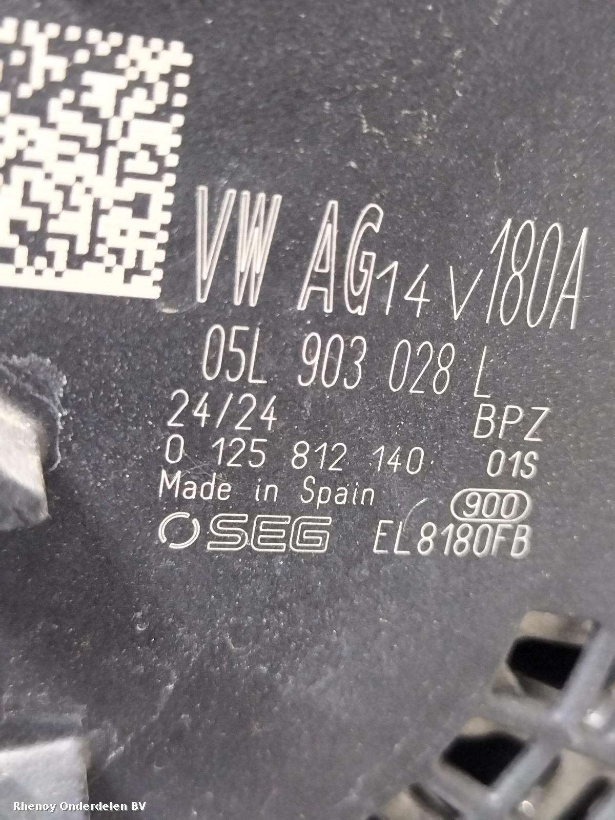 View Auto part DYNAMO FORD TRANSIT CONNECT 2024