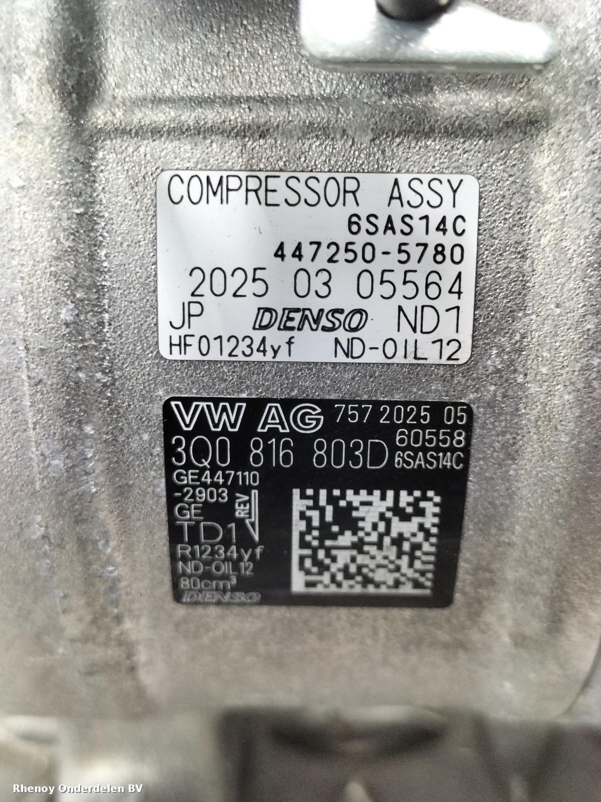 View Auto part AIRCO COMPRESSOR / AIRCOPOMP FORD TRANSIT CONNECT 2025