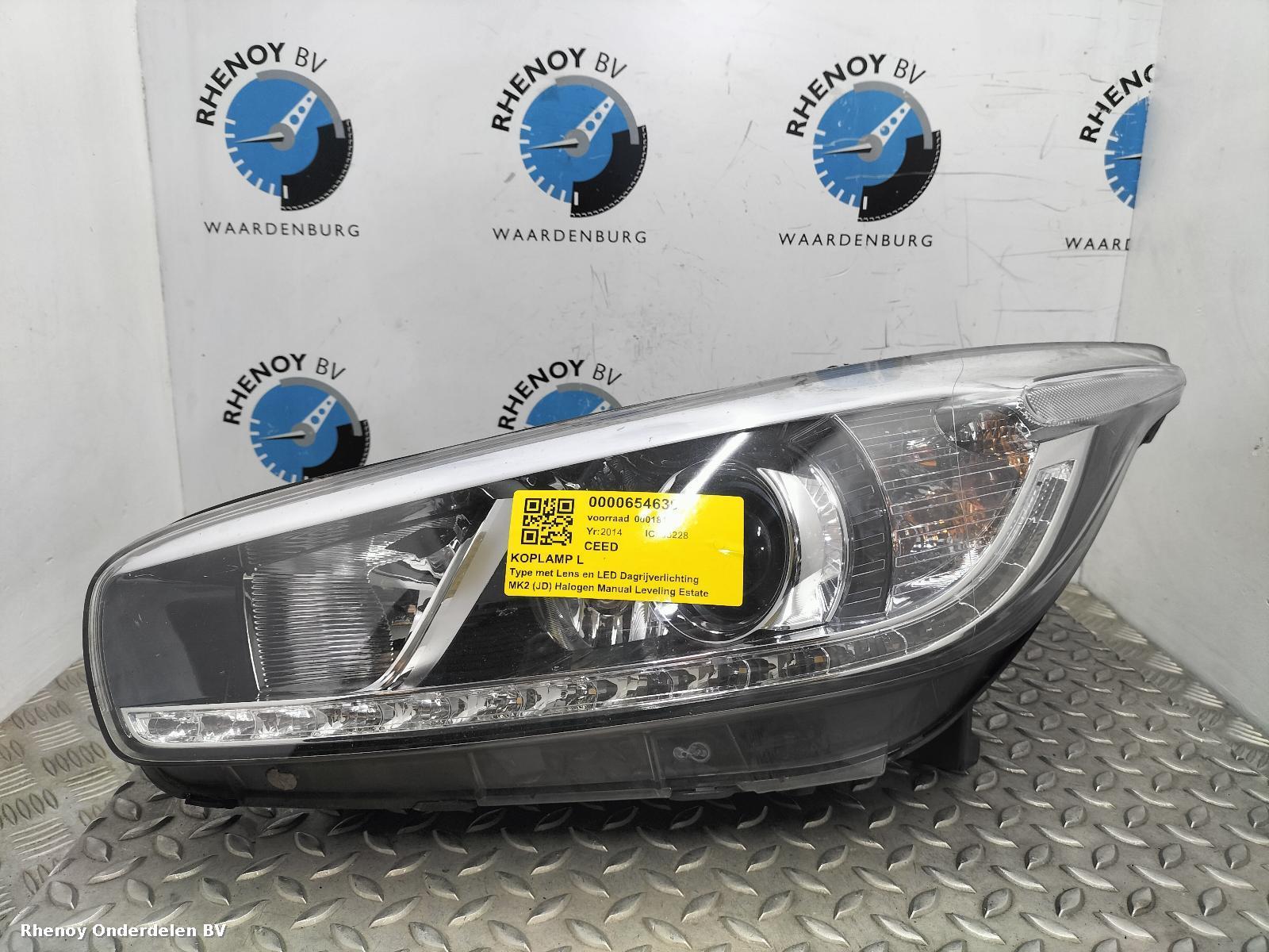 Bekijk Auto-onderdeel KOPLAMP L KIA CEED 2014
