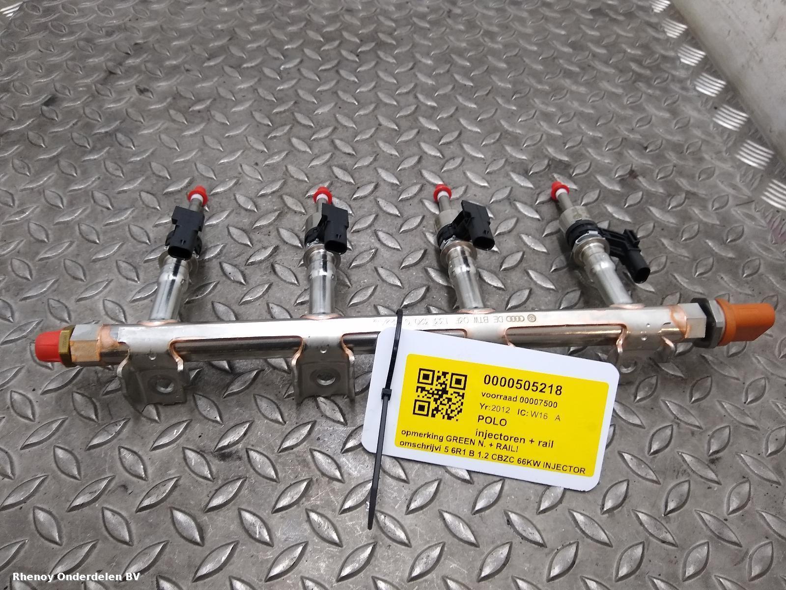 Bekijk Auto-onderdeel BRANDSTOF INJECTOR / VERSTUIVER VOLKSWAGEN POLO 2012