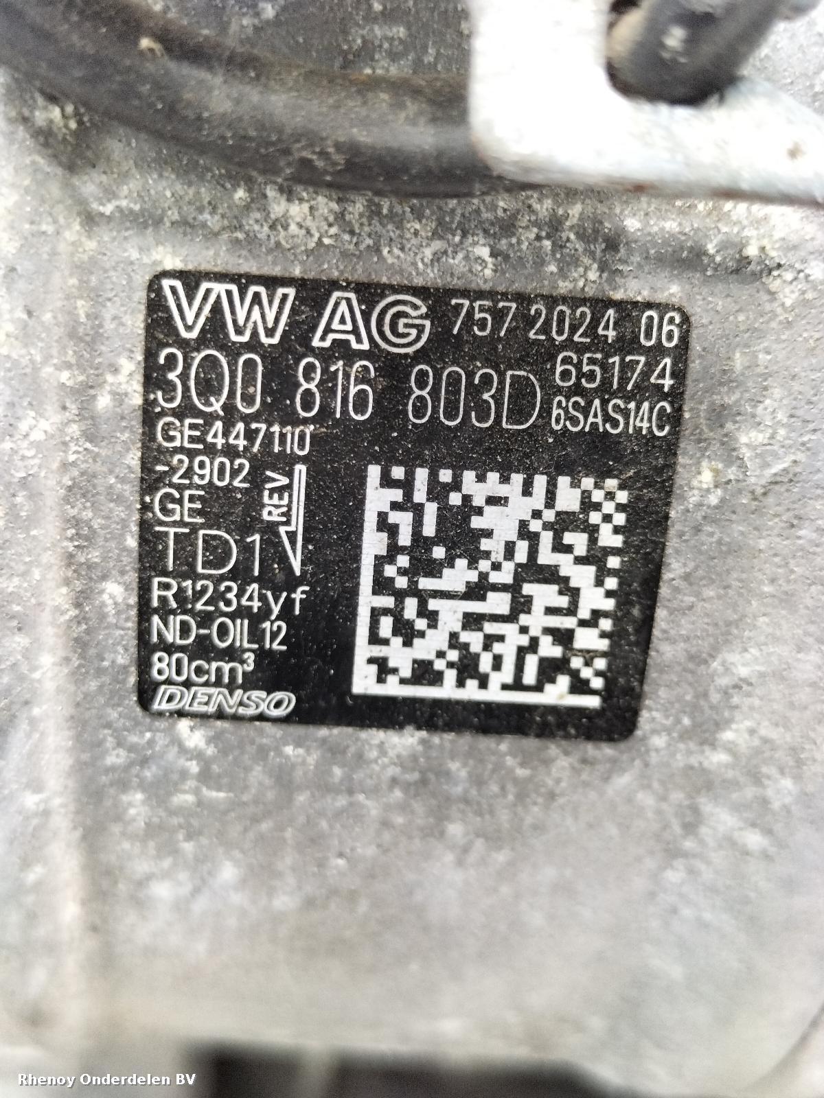 View Auto part AIRCO COMPRESSOR / AIRCOPOMP VOLKSWAGEN POLO 2022