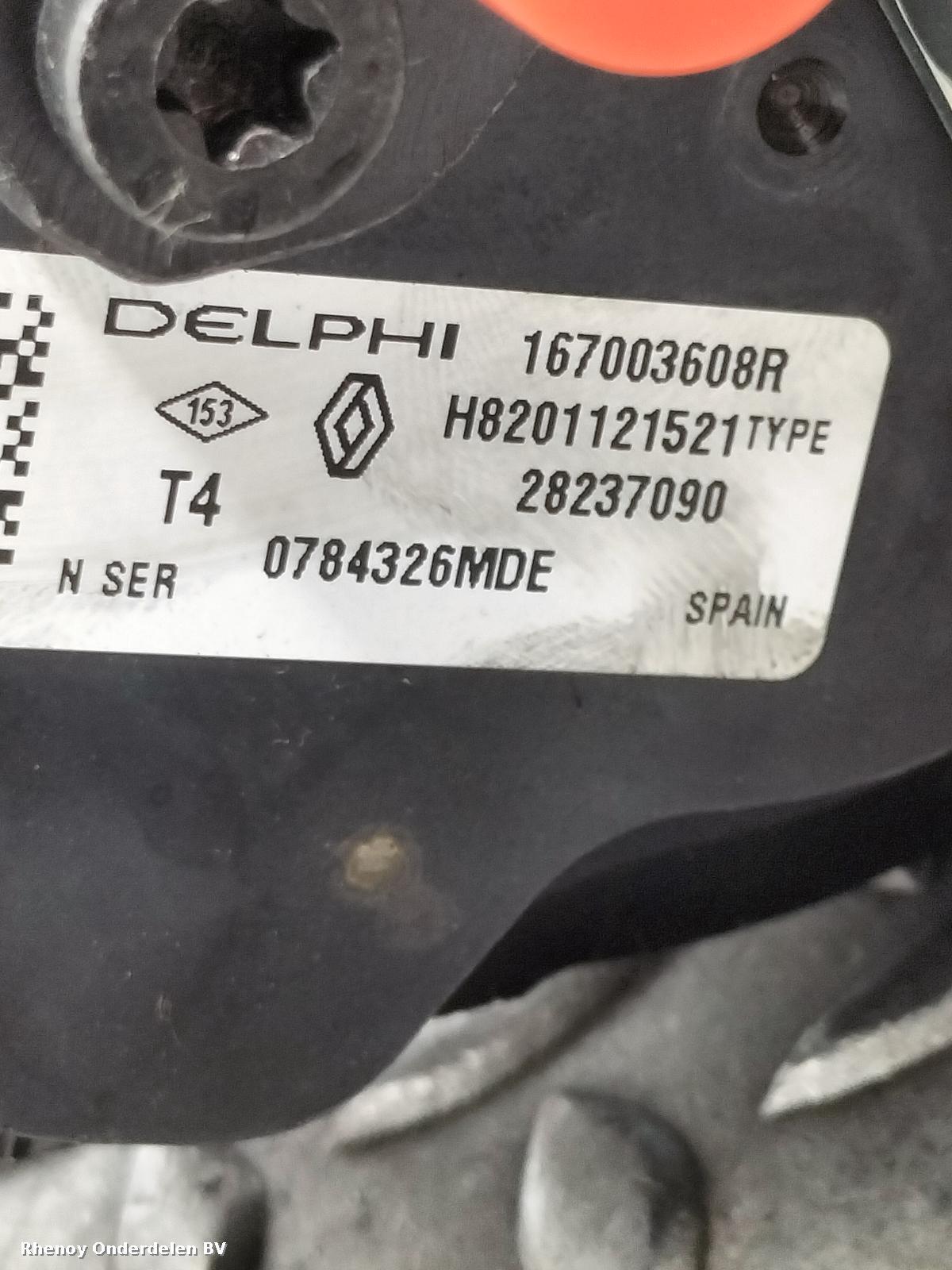 View Auto part BRANDSTOF POMP VOOR DE RAIL (HOGE DRUK) RENAULT MEGANE 2016