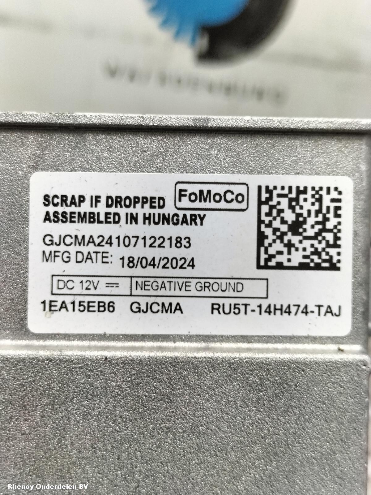 View Auto part COMPUTER ECU FORD TRANSIT CUSTOM 2024