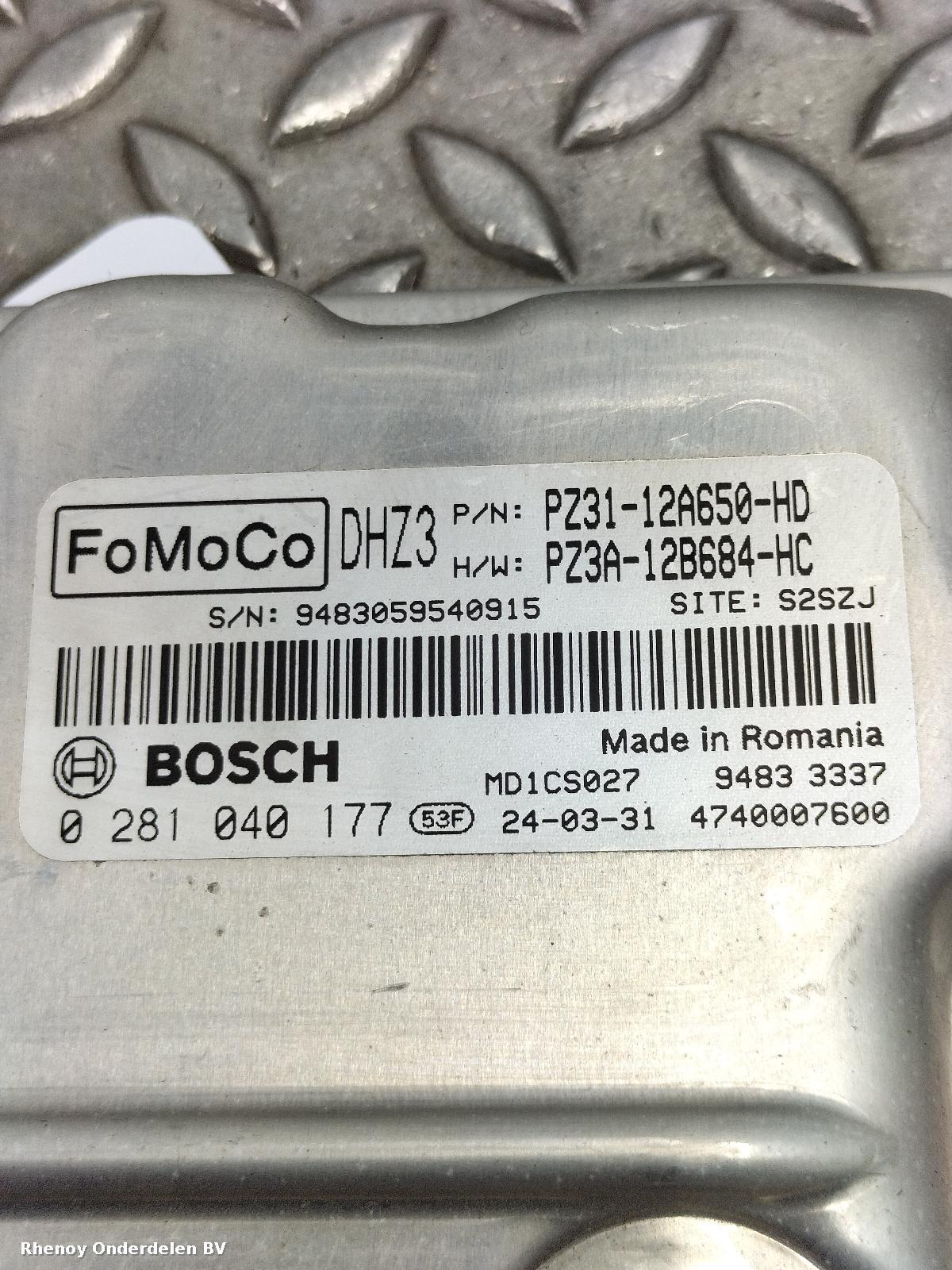 View Auto part ECU FORD TRANSIT CUSTOM 2024