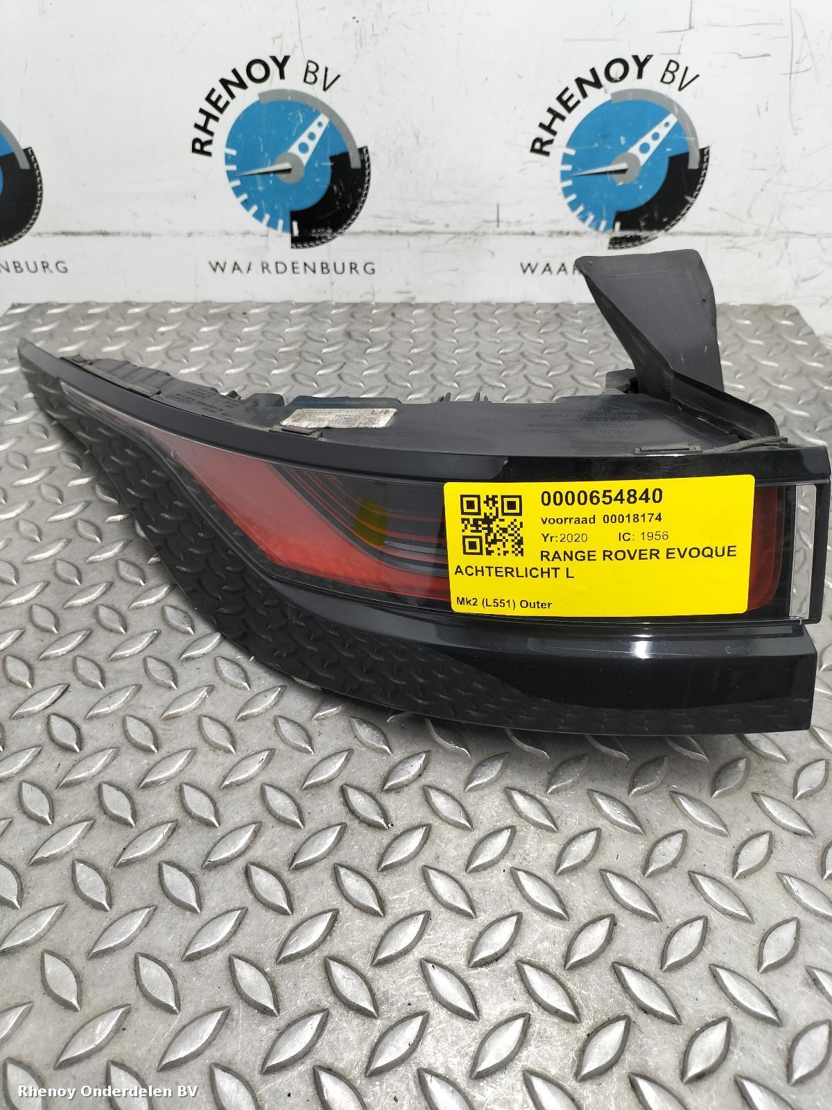 Bekijk Auto-onderdeel ACHTERLICHT L LAND ROVER RANGE ROVER EVOQUE 2020