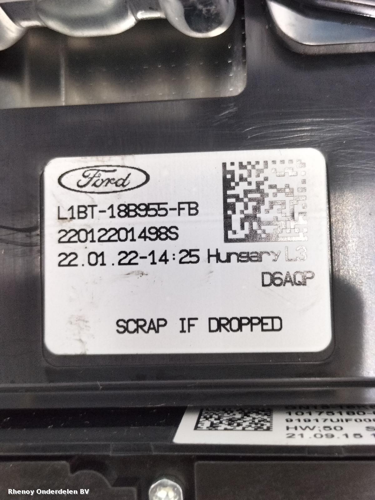 View Auto part SAT_NAV_UNIT FORD PUMA 2022