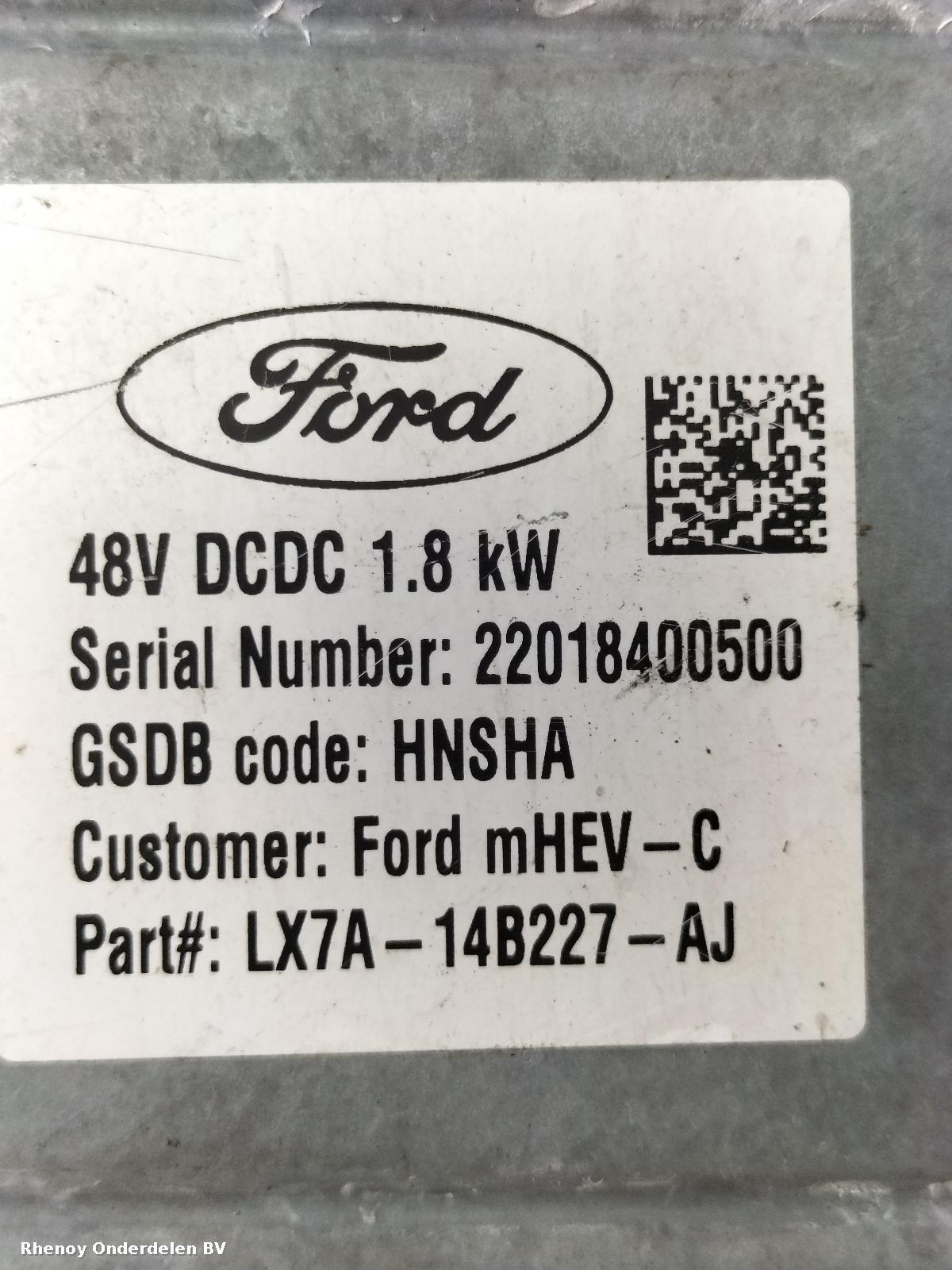 View Auto part COMPUTER ECU FORD PUMA 2022