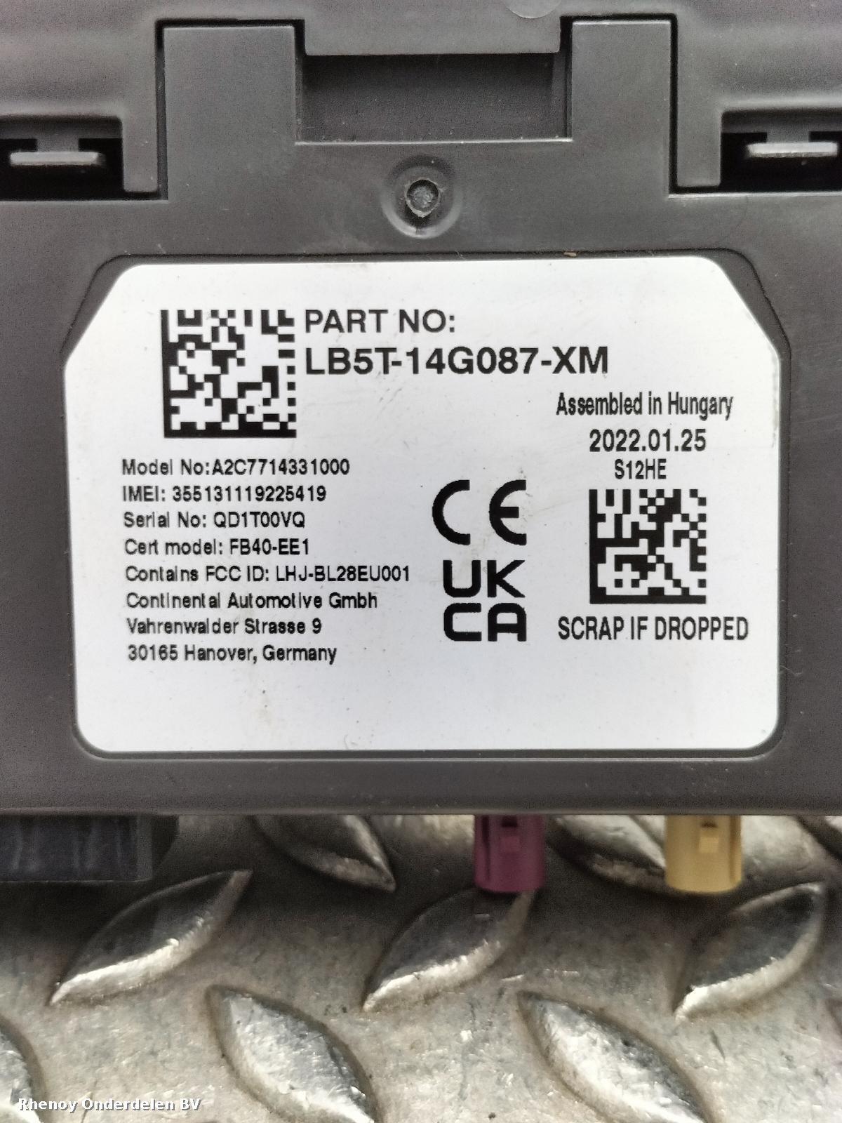 View Auto part COMPUTER ECU FORD PUMA 2022