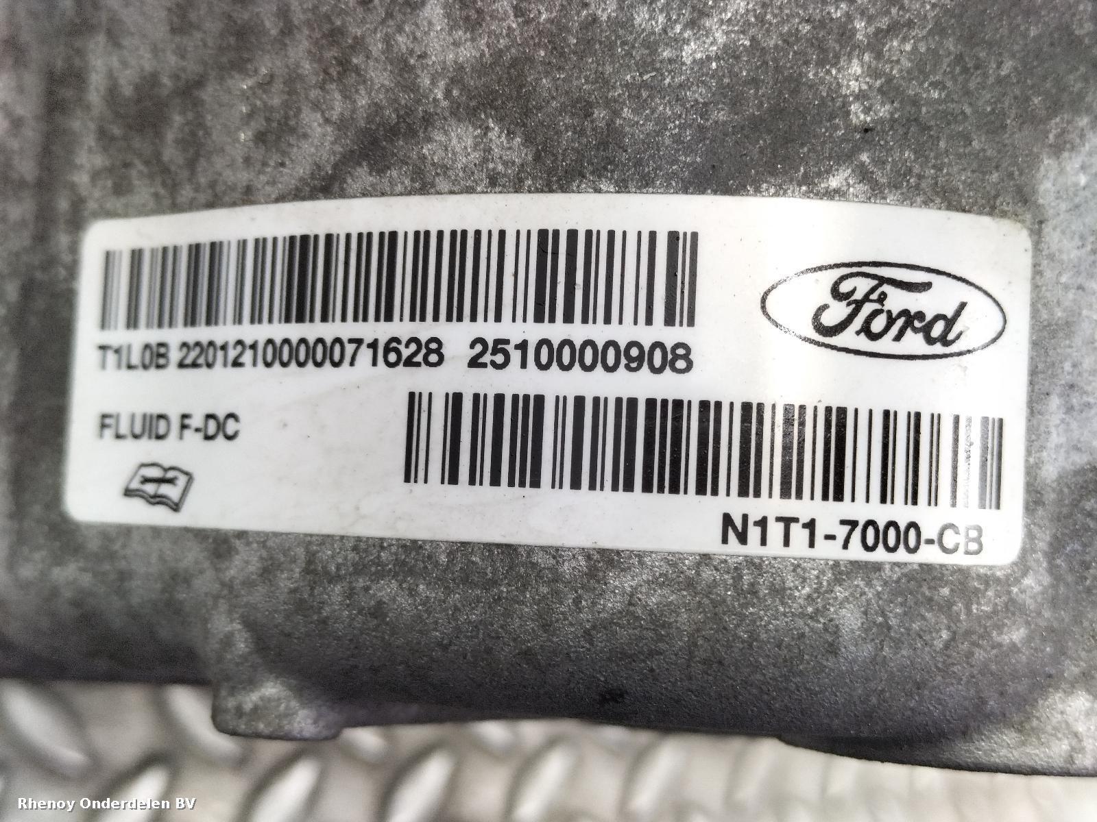 2022 FORD PUMA TRANSMISSIE / VERSNELLINGSBAK View Auto part TRANSMISSIE / VERSNELLINGSBAK FORD PUMA 2022