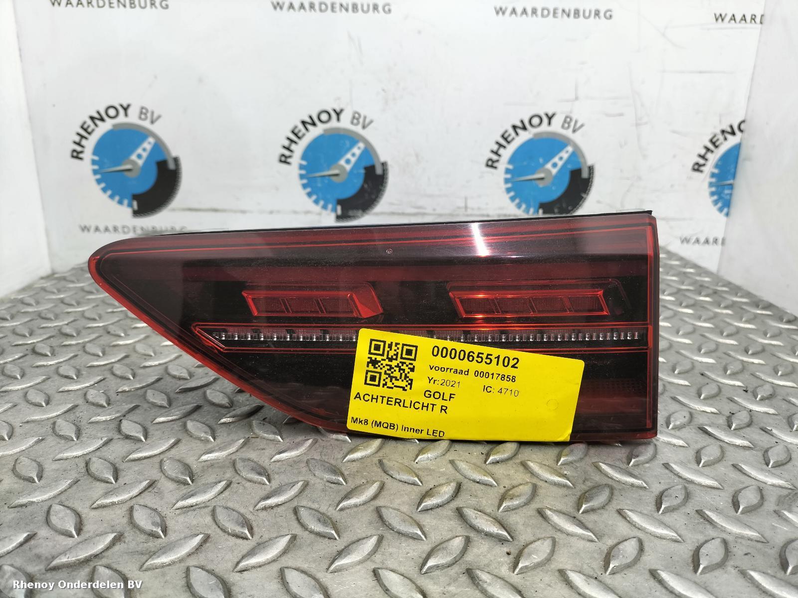 Bekijk Auto-onderdeel ACHTERLICHT R VOLKSWAGEN GOLF 2021