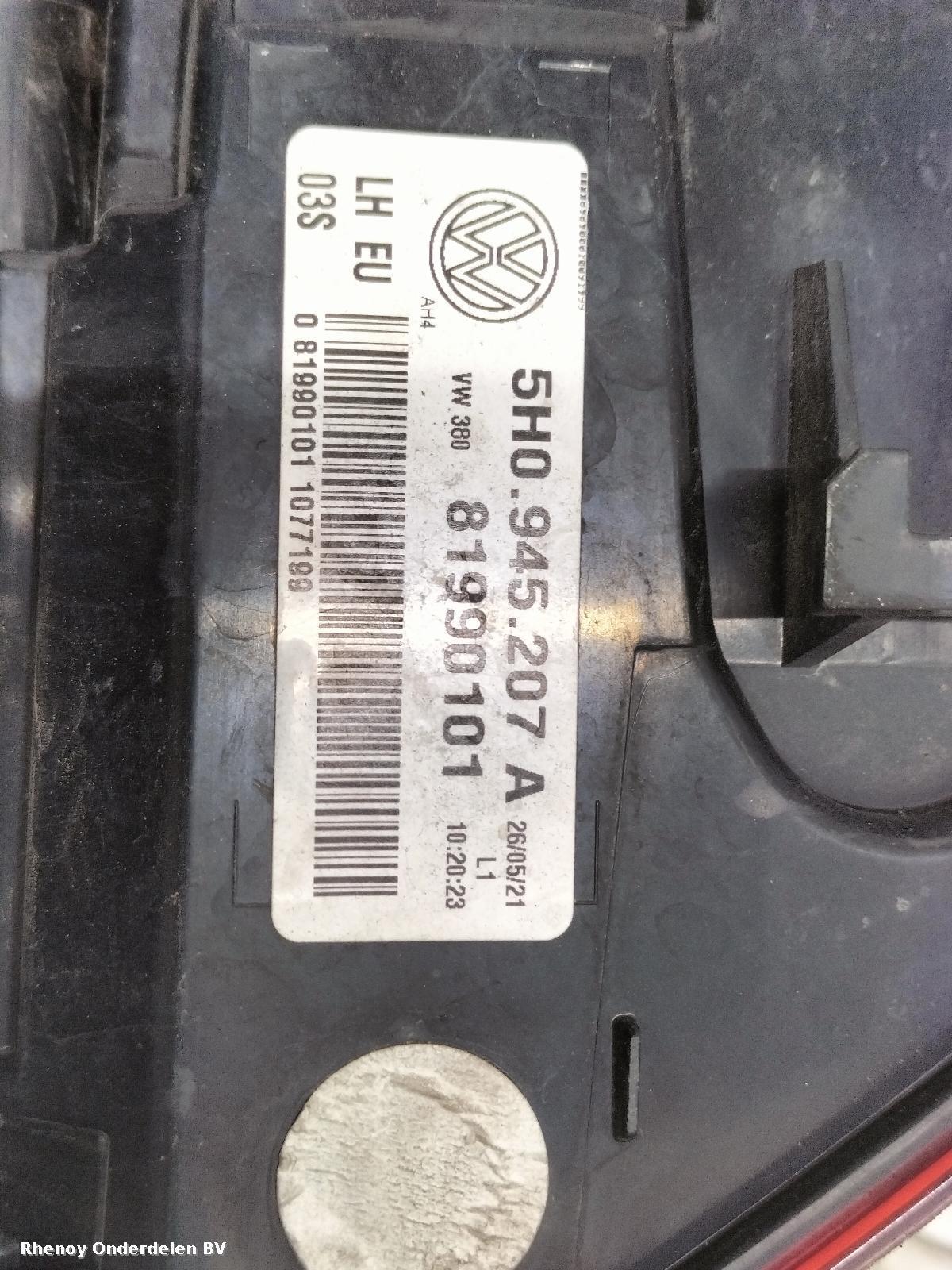 View Auto part ACHTERLICHT L VOLKSWAGEN GOLF 2021