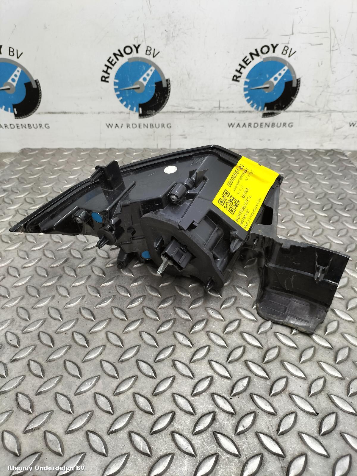 View Auto part ACHTERLICHT L OPEL / VAUXHALL ASTRA 2024