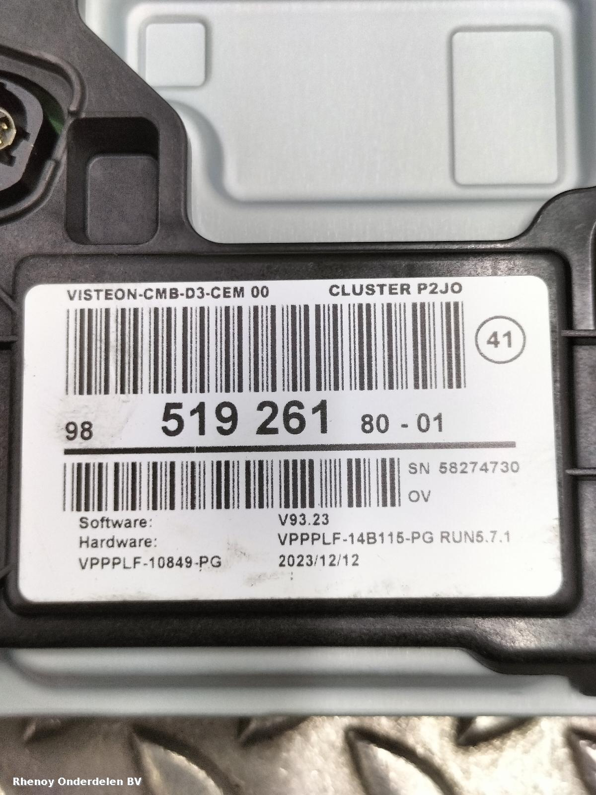 View Auto part KLOKKENPANEEL OPEL / VAUXHALL CORSA 2024