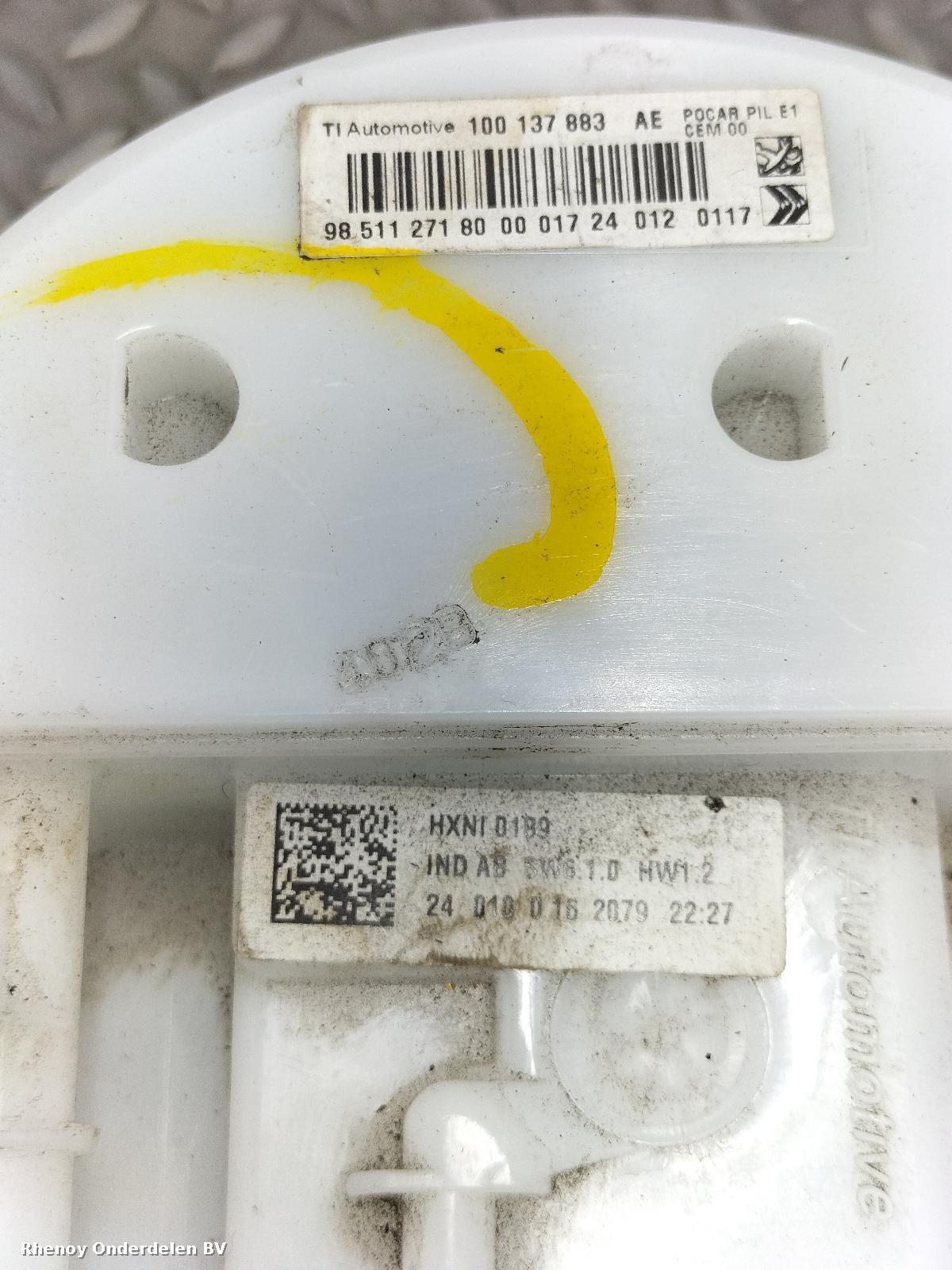 View Auto part BRANDSTOF POMP (IN TANK)  PEUGEOT 208 2024