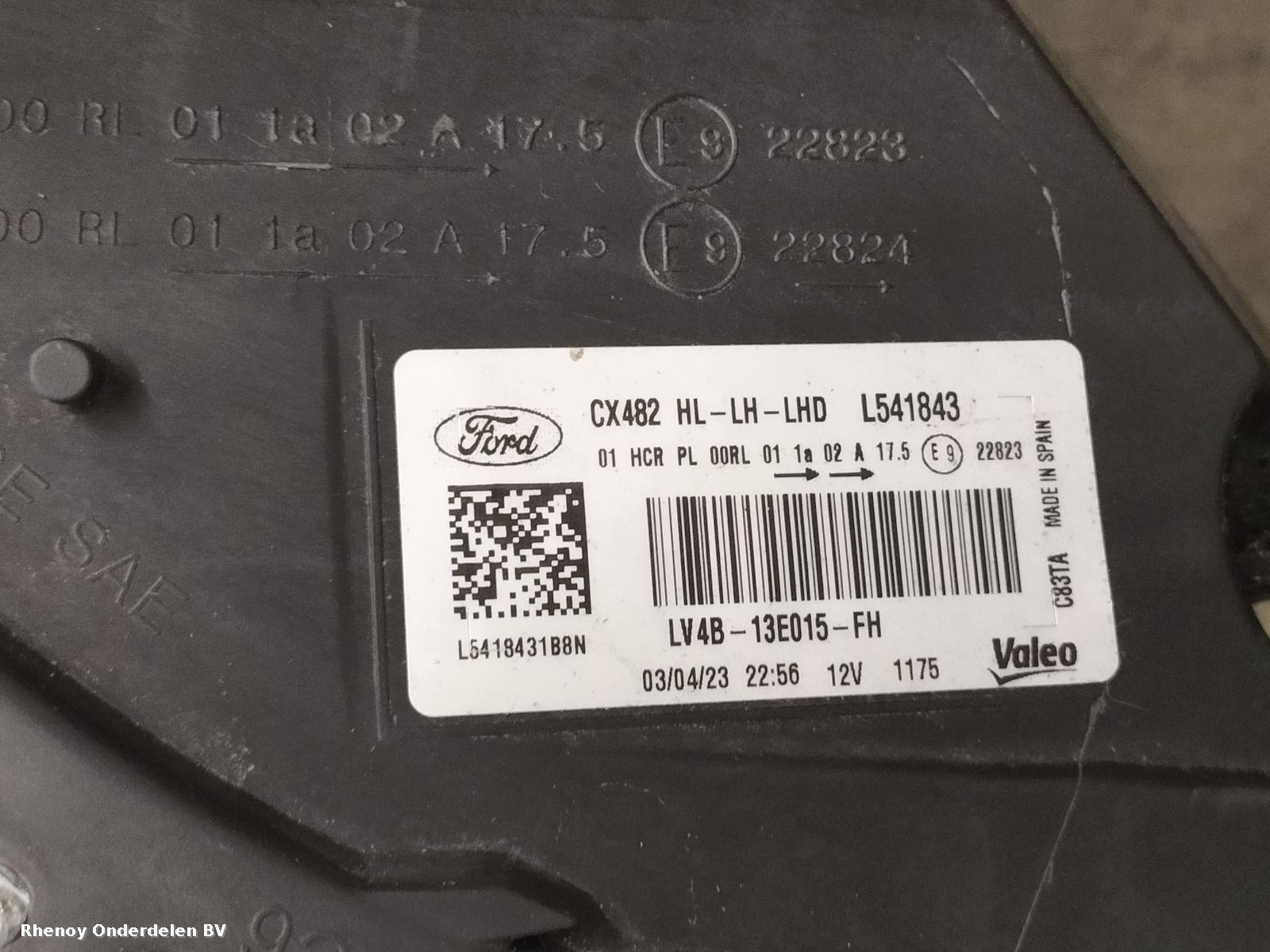 2023 FORD KUGA VOORKOP COMPLEET View Auto part VOORKOP COMPLEET FORD KUGA 2023