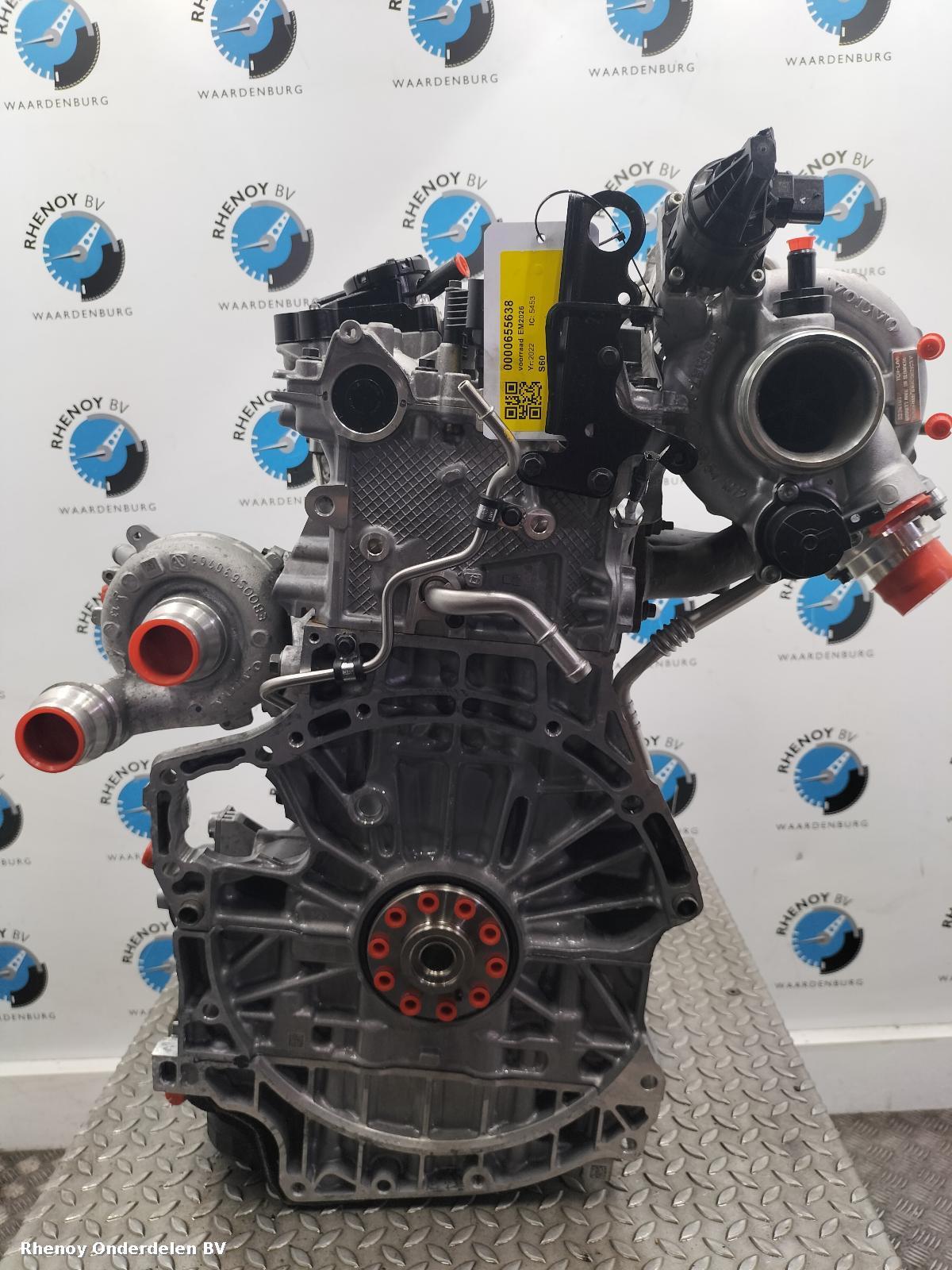 2022 VOLVO S60 Engine View Auto part Engine VOLVO S60 2022