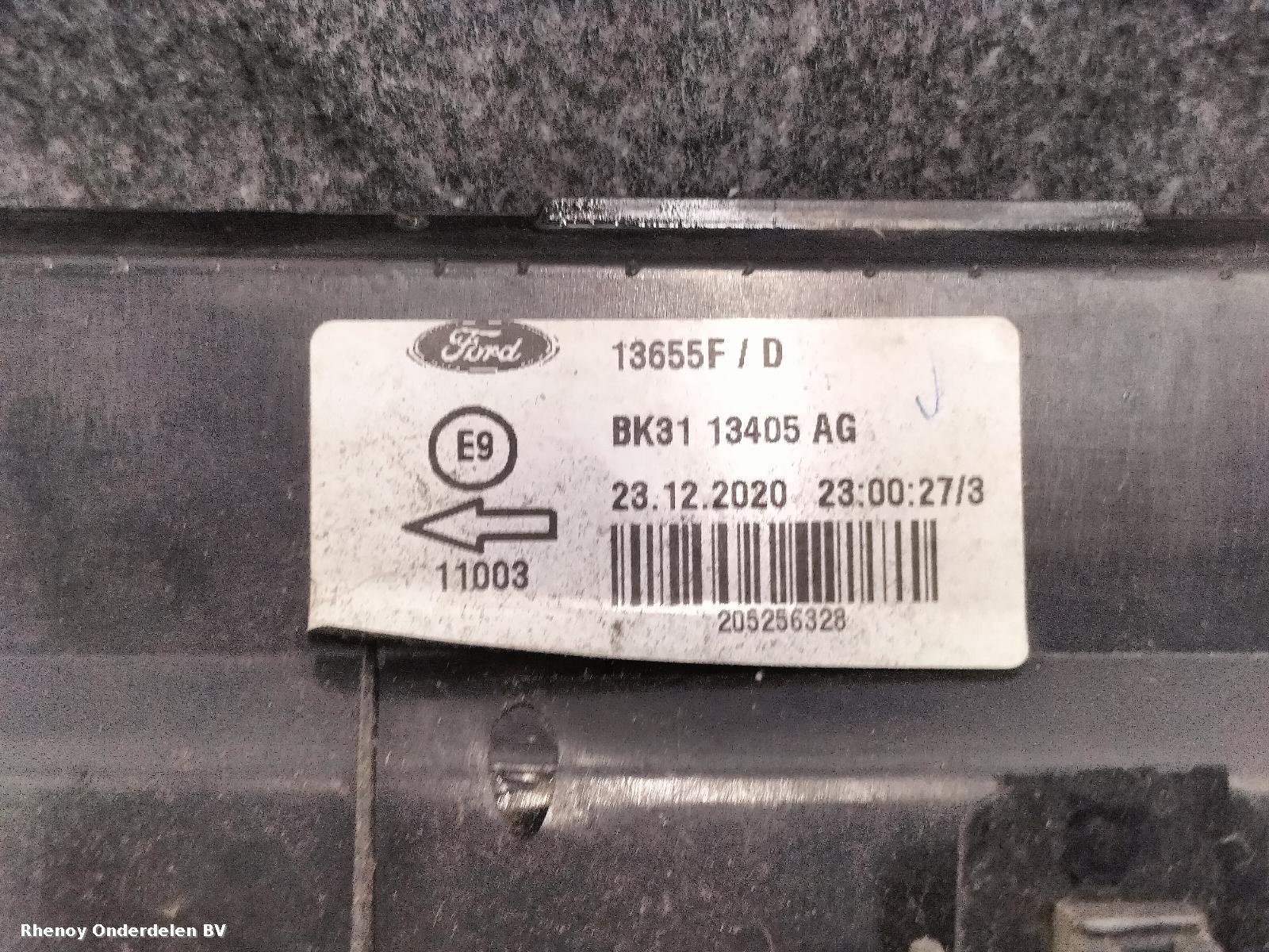2021 FORD TRANSIT ACHTERLICHT L View Auto part ACHTERLICHT L FORD TRANSIT 2021