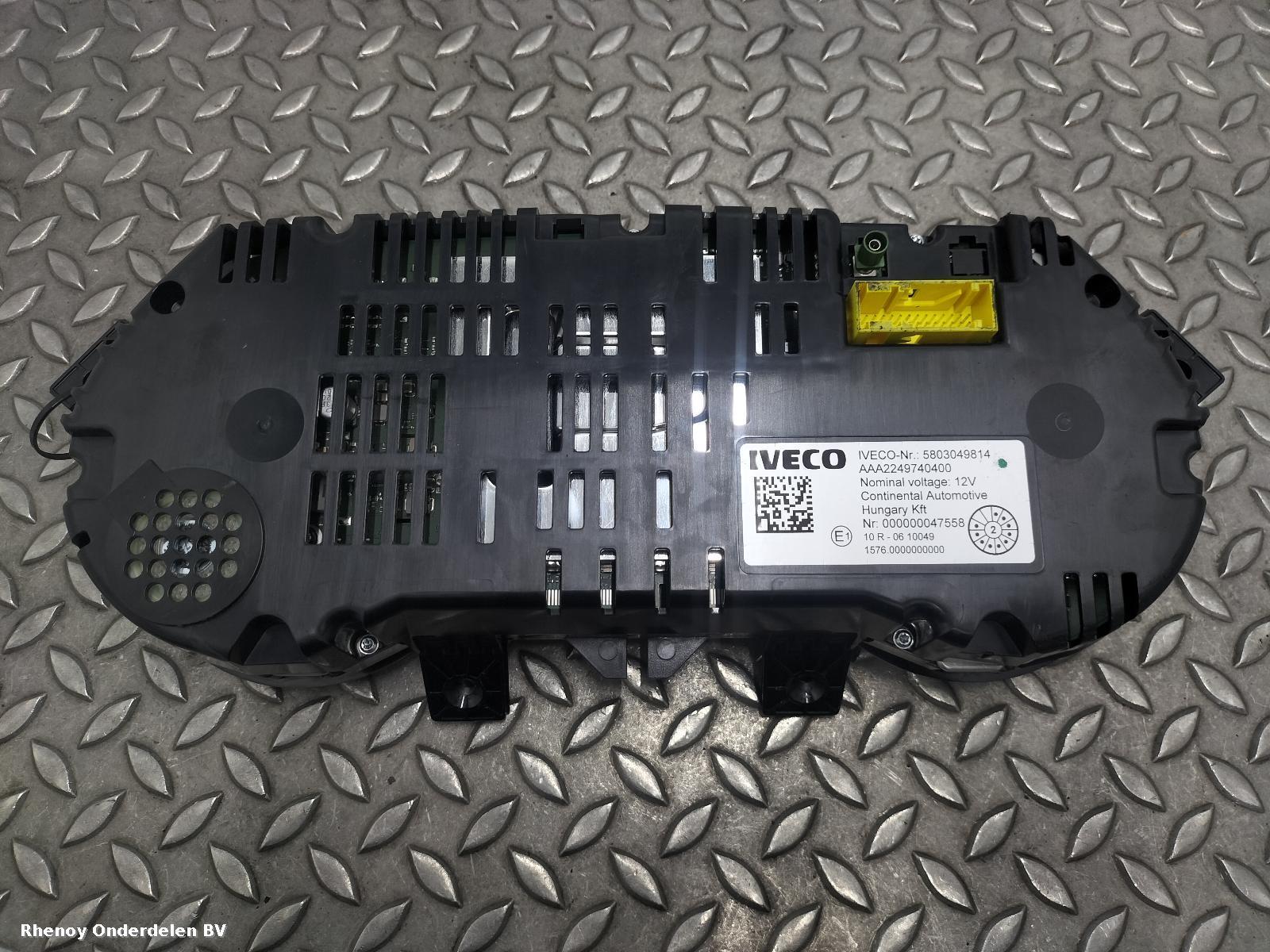 View Auto part KLOKKENPANEEL IVECO DAILY 2024
