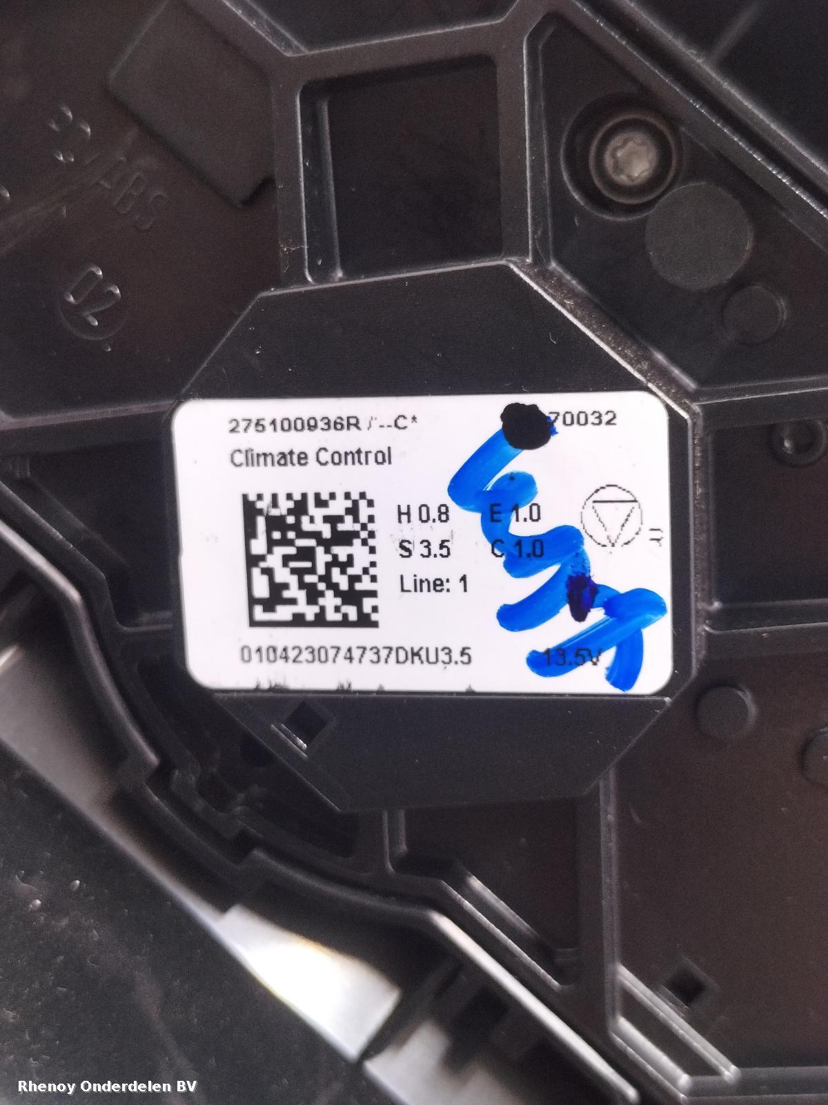 View Auto part KACHEL BEDIENINGSPANEEL RENAULT CAPTUR 2023