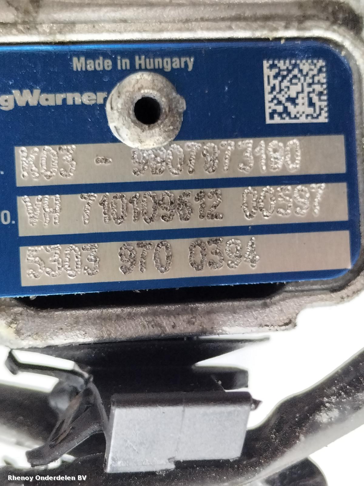 View Auto part TURBO PEUGEOT EXPERT 2019