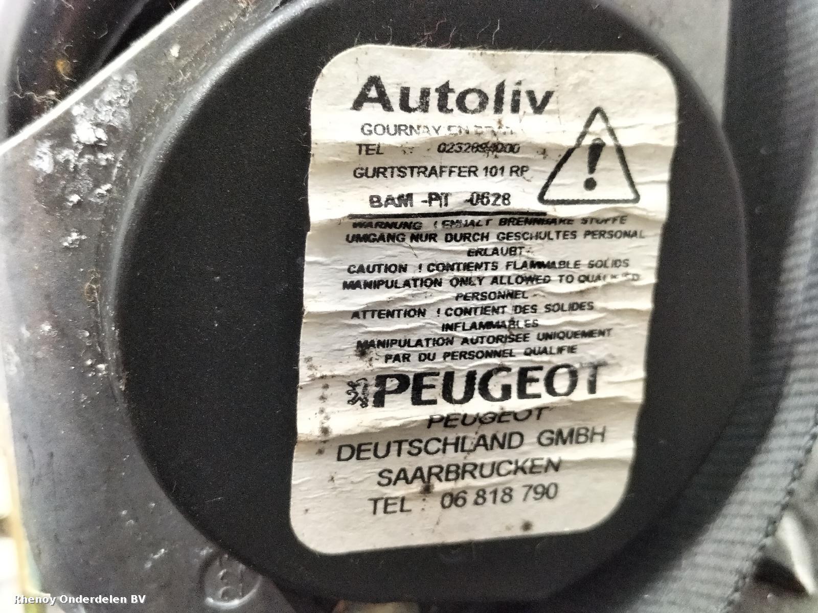 View Auto part Airbag Kit PEUGEOT 208 2016