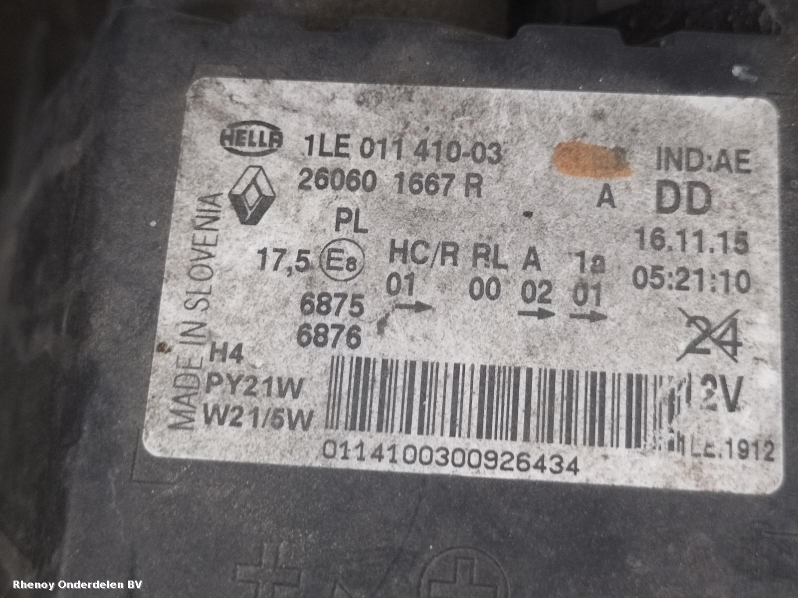 View Auto part VOORKOP COMPLEET RENAULT TRAFIC 2016