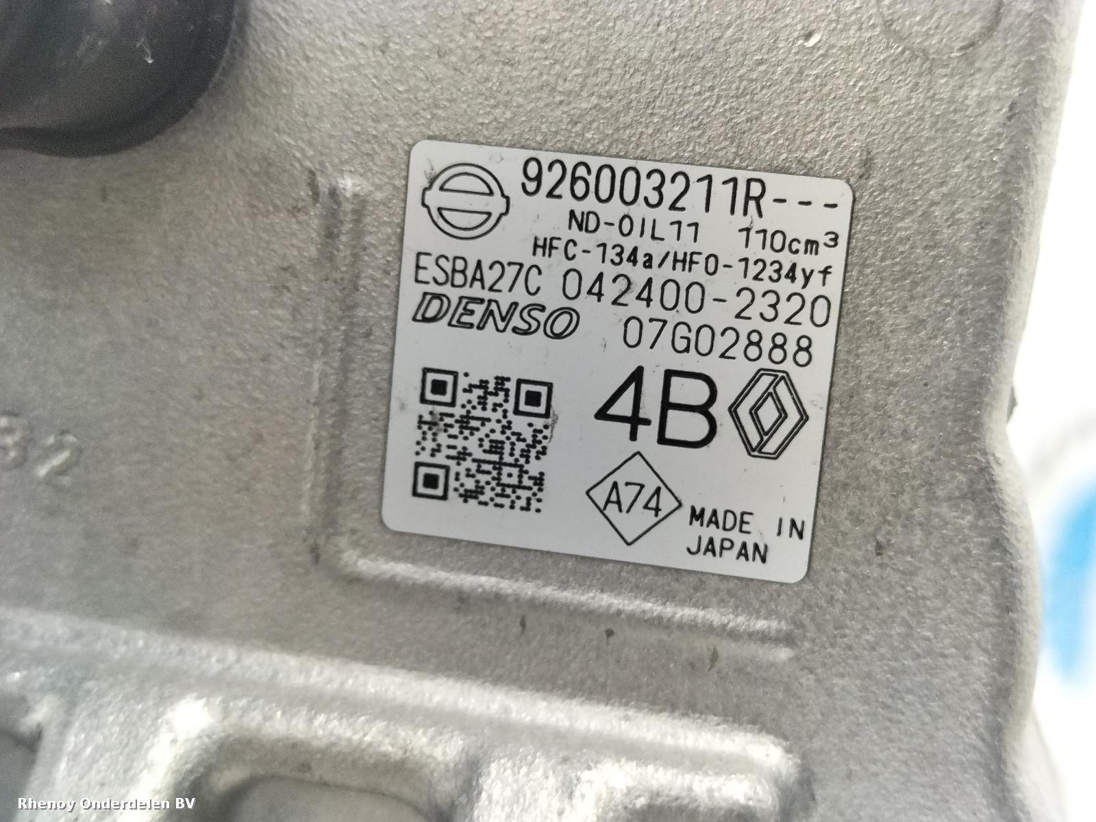 View Auto part AIRCO COMPRESSOR / AIRCOPOMP RENAULT CAPTUR 2023