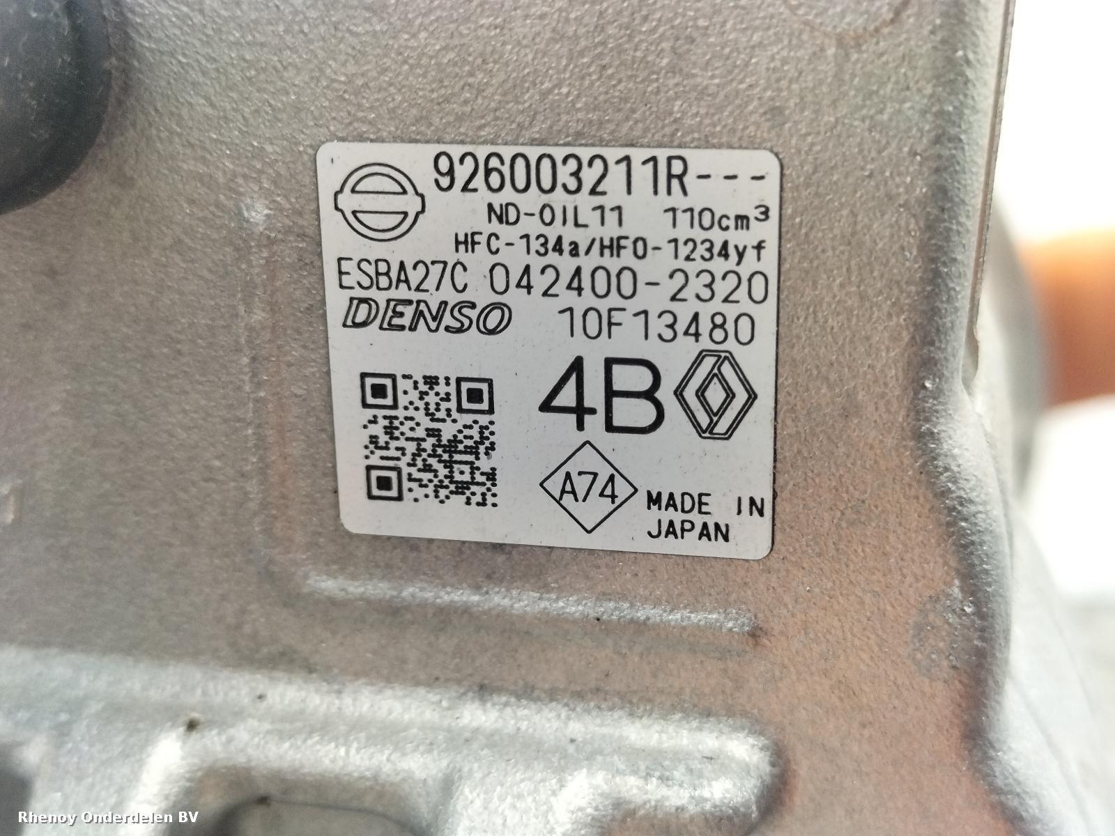 View Auto part AIRCO COMPRESSOR / AIRCOPOMP RENAULT CAPTUR 2023