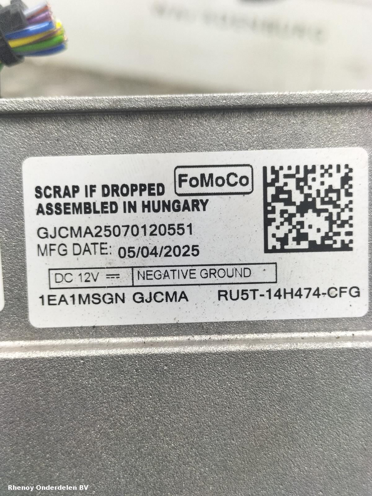 View Auto part COMPUTER ECU FORD PUMA 2025