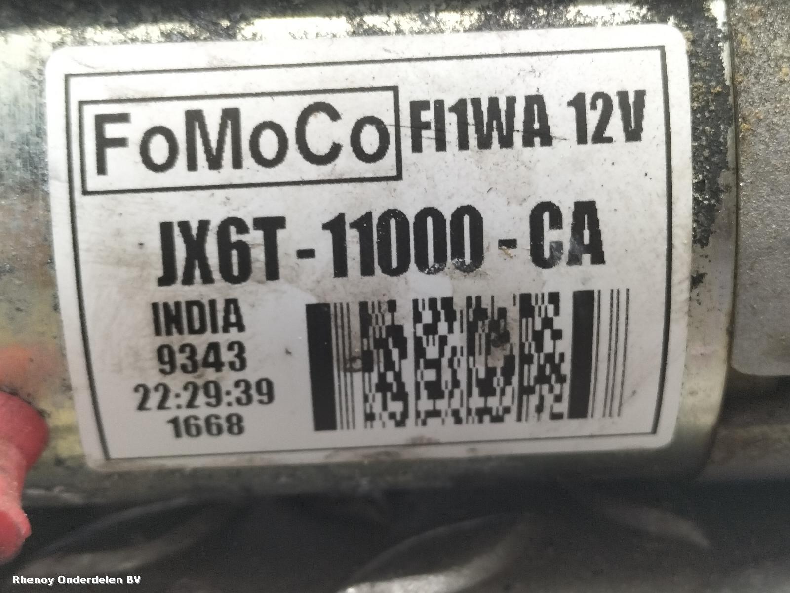 View Auto part STARTMOTOR FORD FIESTA 2020