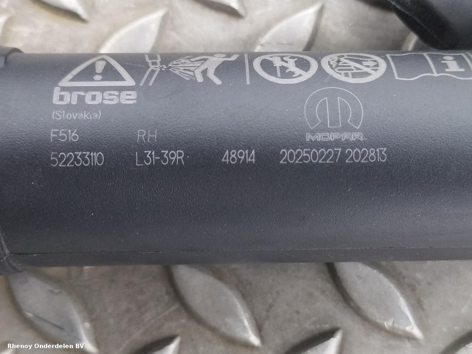 View Auto part ACHTERKLEP GASVEER / ELEKTRISCHE SPINDEL JEEP AVENGER 2025