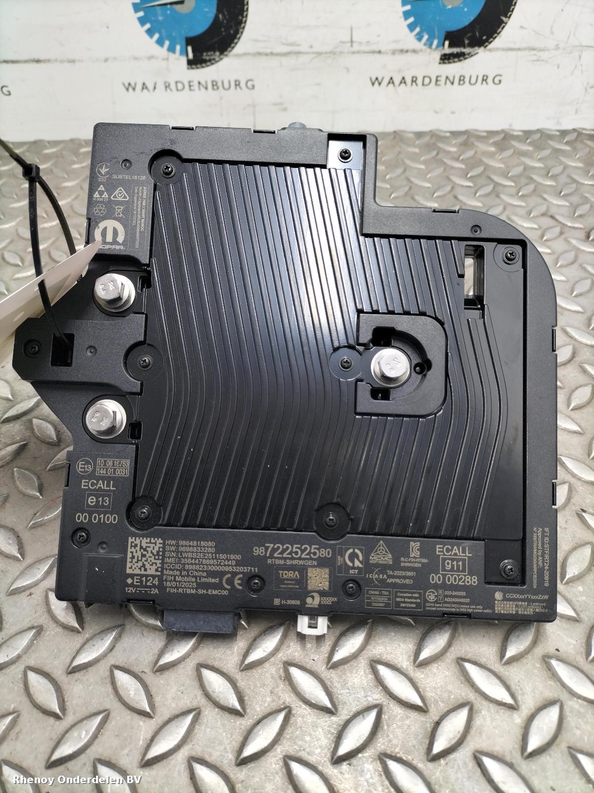 View Auto part ANTENNE JEEP AVENGER 2025
