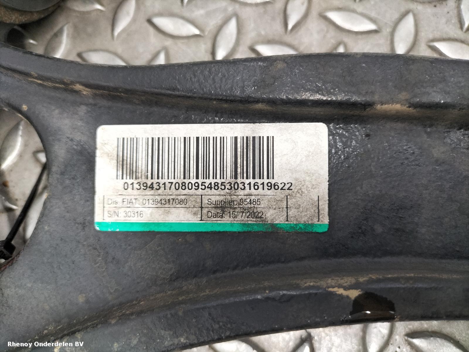2022 CITROEN RELAY/JUMPER DRAAGARM ONDER RV View Auto part DRAAGARM ONDER RV CITROEN RELAY/JUMPER 2022