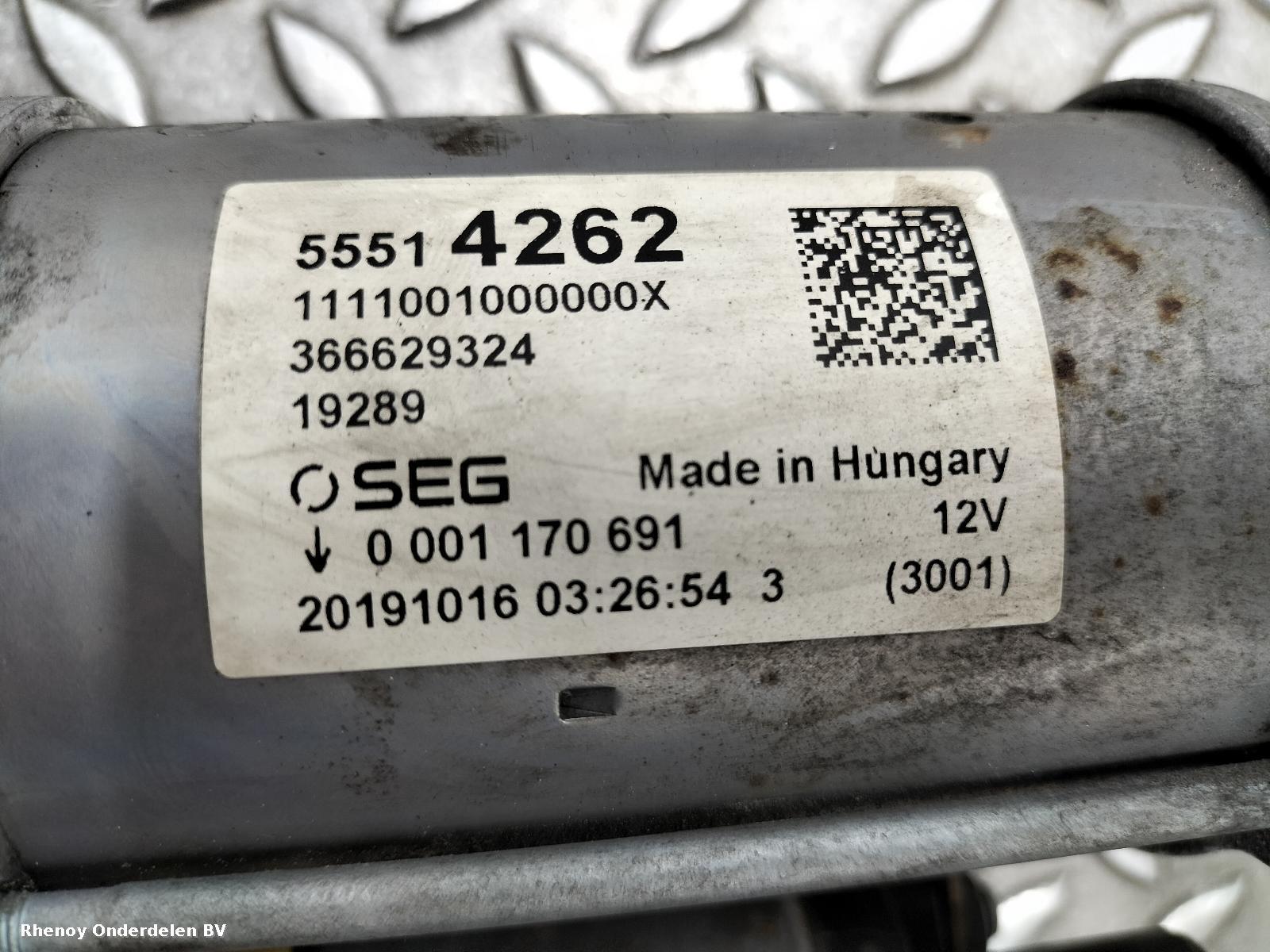 2020 OPEL / VAUXHALL ASTRA STARTMOTOR View Auto part STARTMOTOR OPEL / VAUXHALL ASTRA 2020