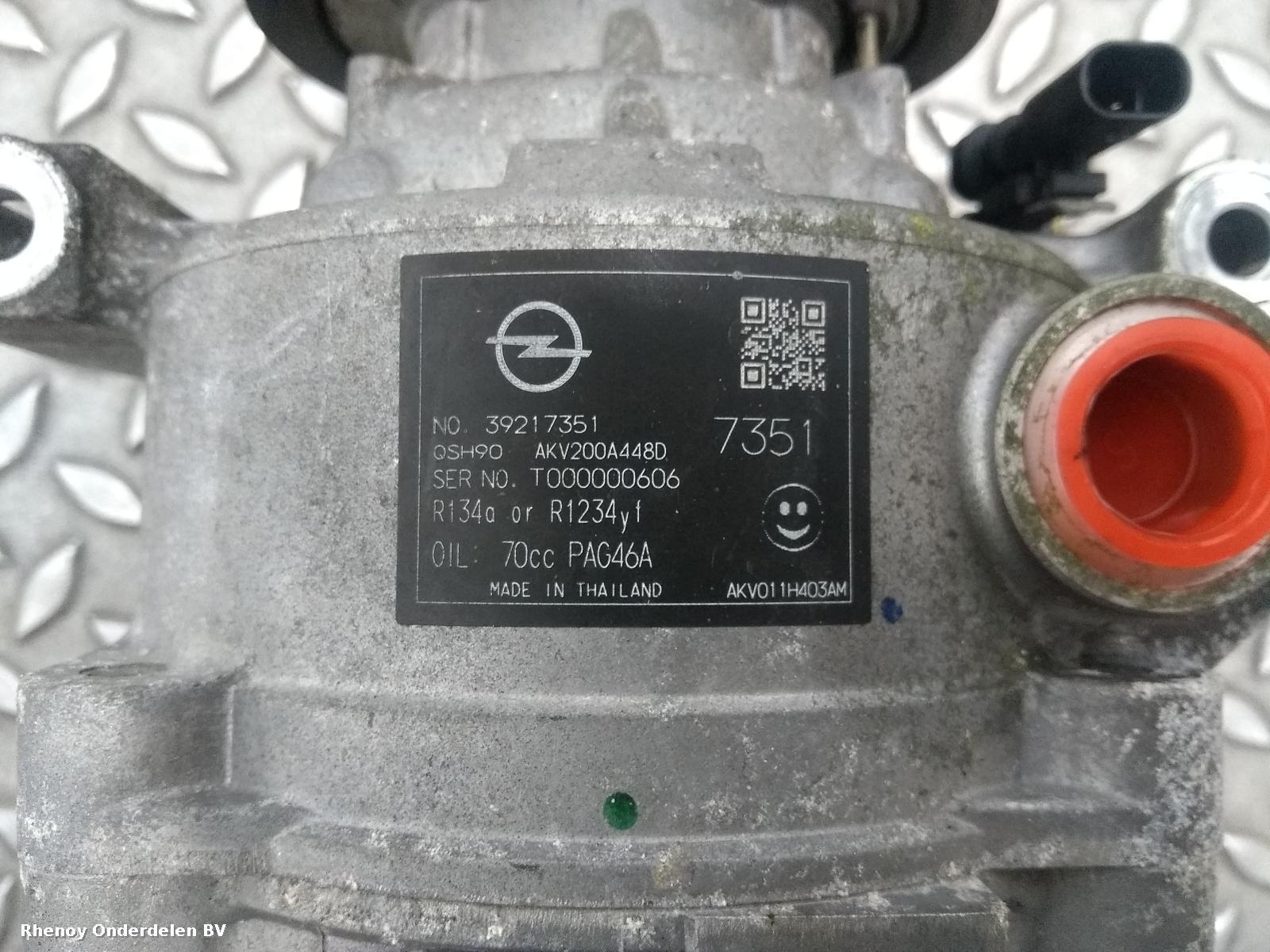 View Auto part AIRCO COMPRESSOR / AIRCOPOMP OPEL / VAUXHALL ASTRA 2020