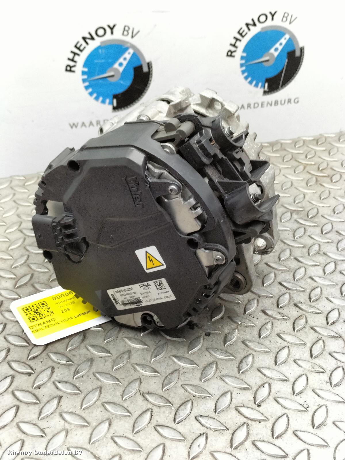 View Auto part DYNAMO PEUGEOT 208 2025