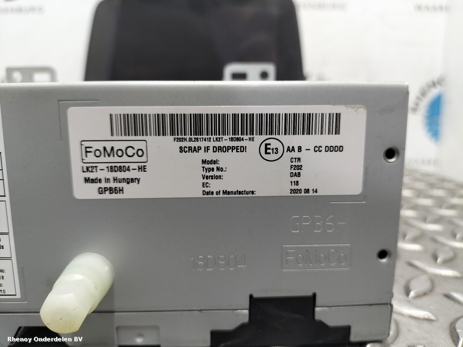 View Auto part NAVIGATIE FORD TRANSIT 2020