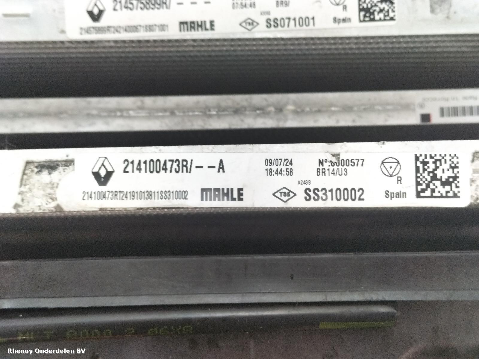 View Auto part KOELERPAKKET RENAULT CAPTUR 2024