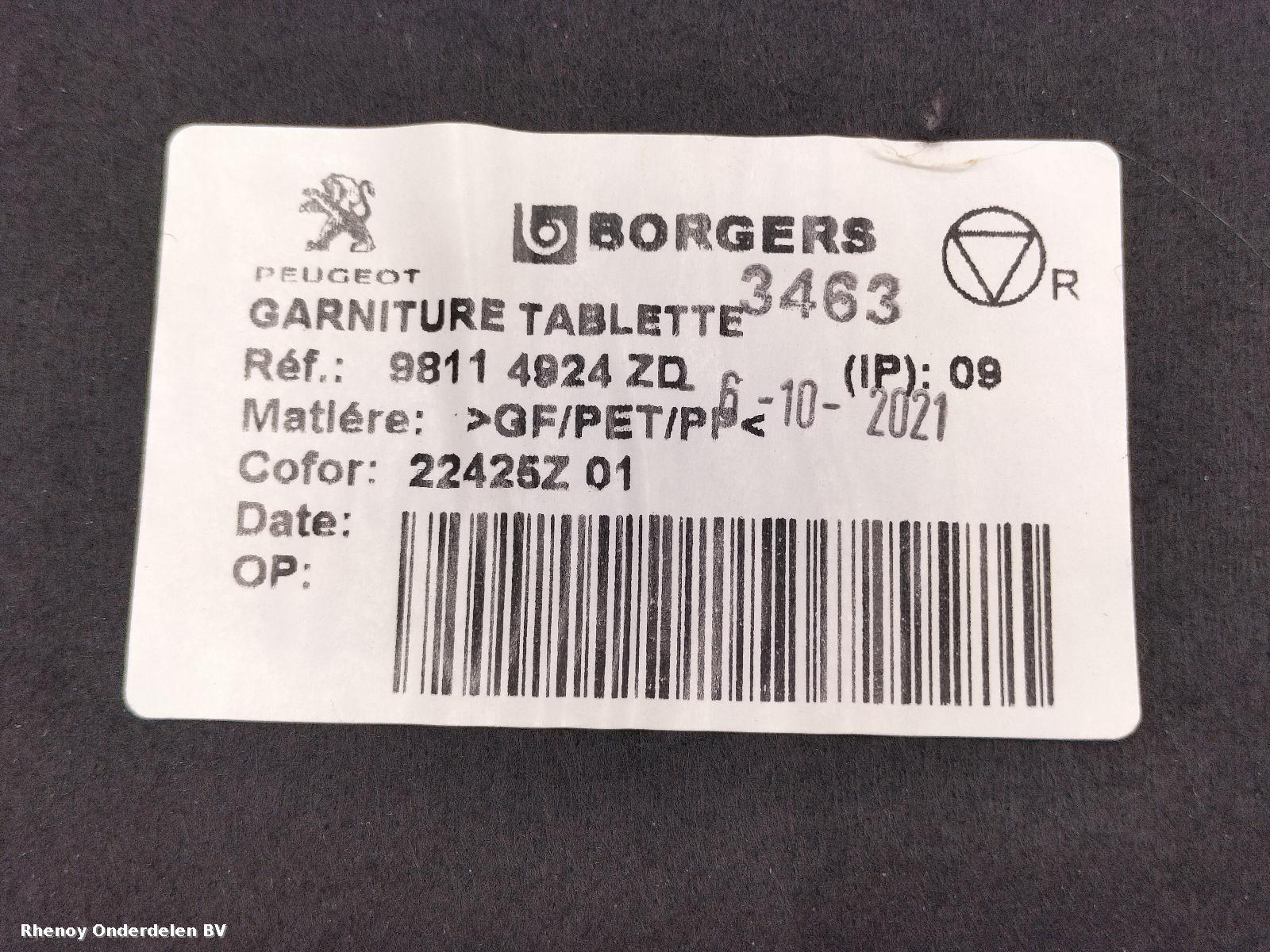 View Auto part HOEDENPLANK PEUGEOT 3008 2021