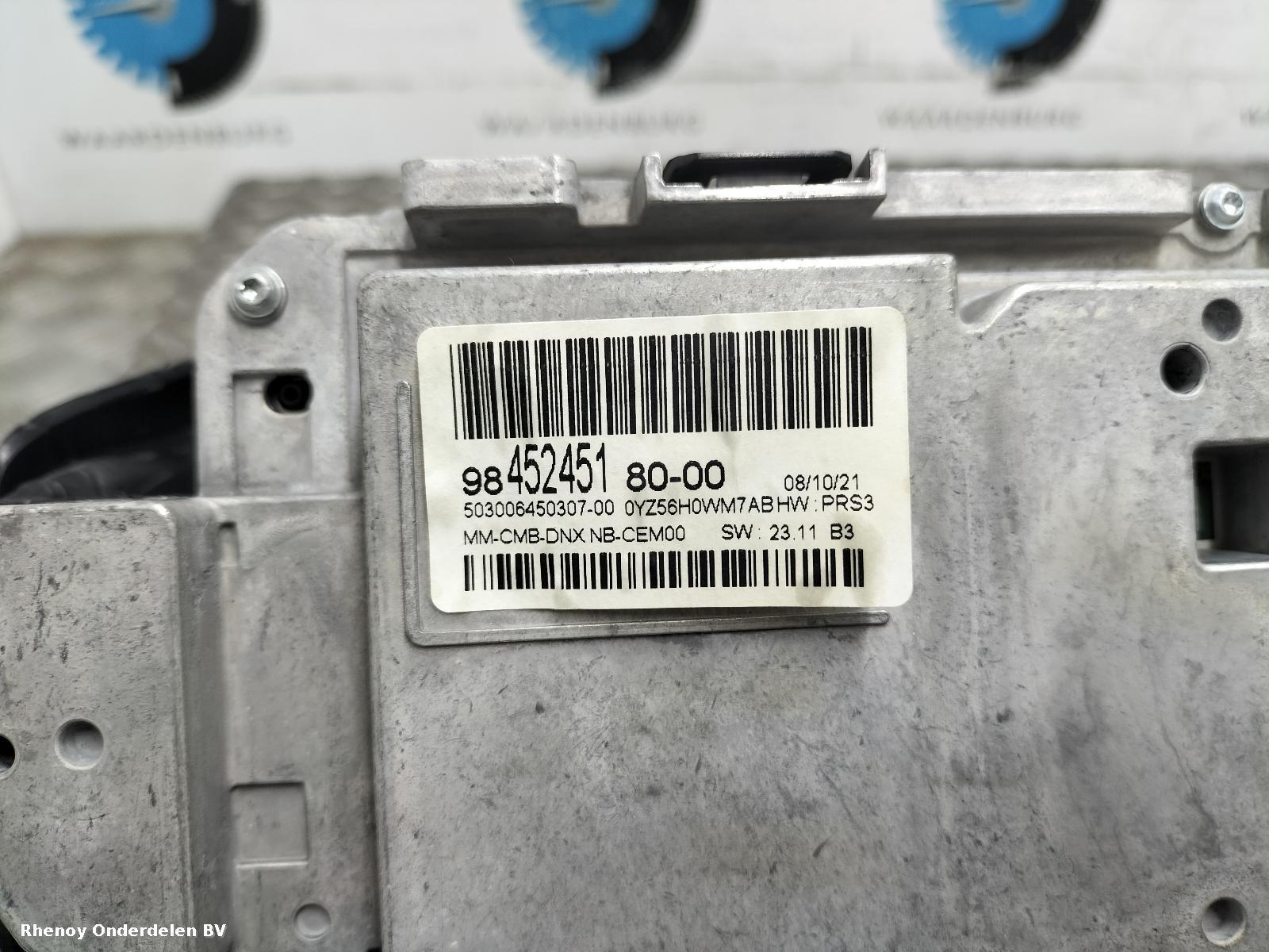 2021 PEUGEOT 3008 KLOKKENPANEEL View Auto part KLOKKENPANEEL PEUGEOT 3008 2021