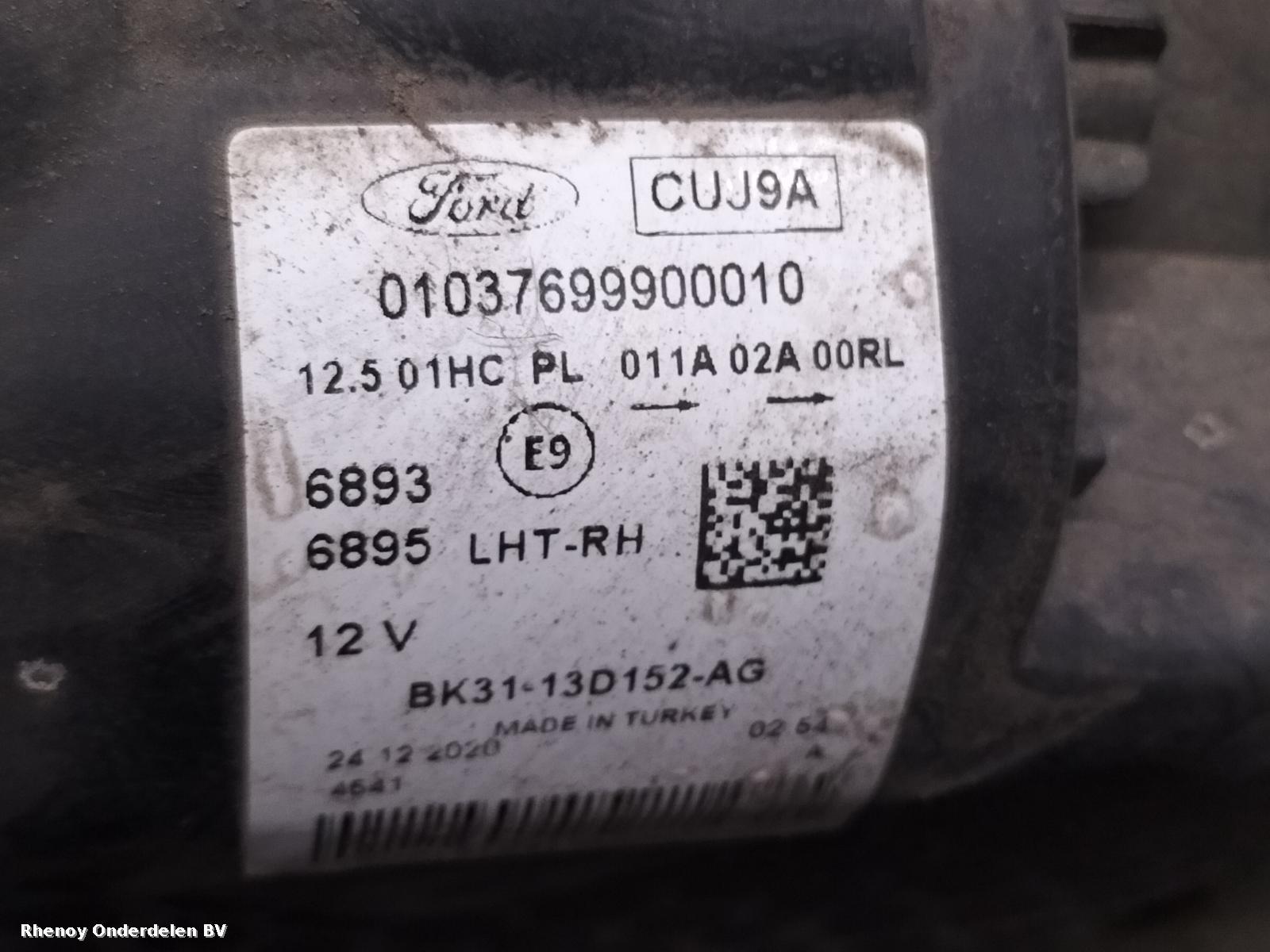2021 FORD TRANSIT VOORKOP COMPLEET View Auto part VOORKOP COMPLEET FORD TRANSIT 2021