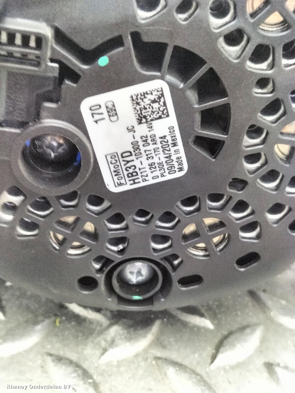 View Auto part DYNAMO FORD KUGA 2024