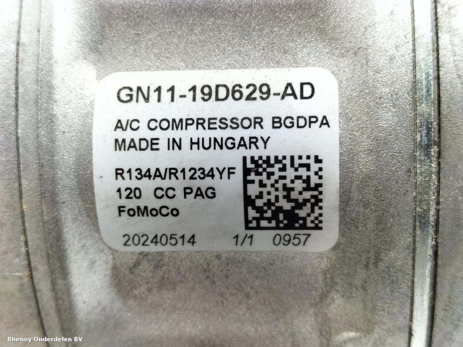 2024 FORD KUGA AIRCO COMPRESSOR / AIRCOPOMP View Auto part AIRCO COMPRESSOR / AIRCOPOMP FORD KUGA 2024