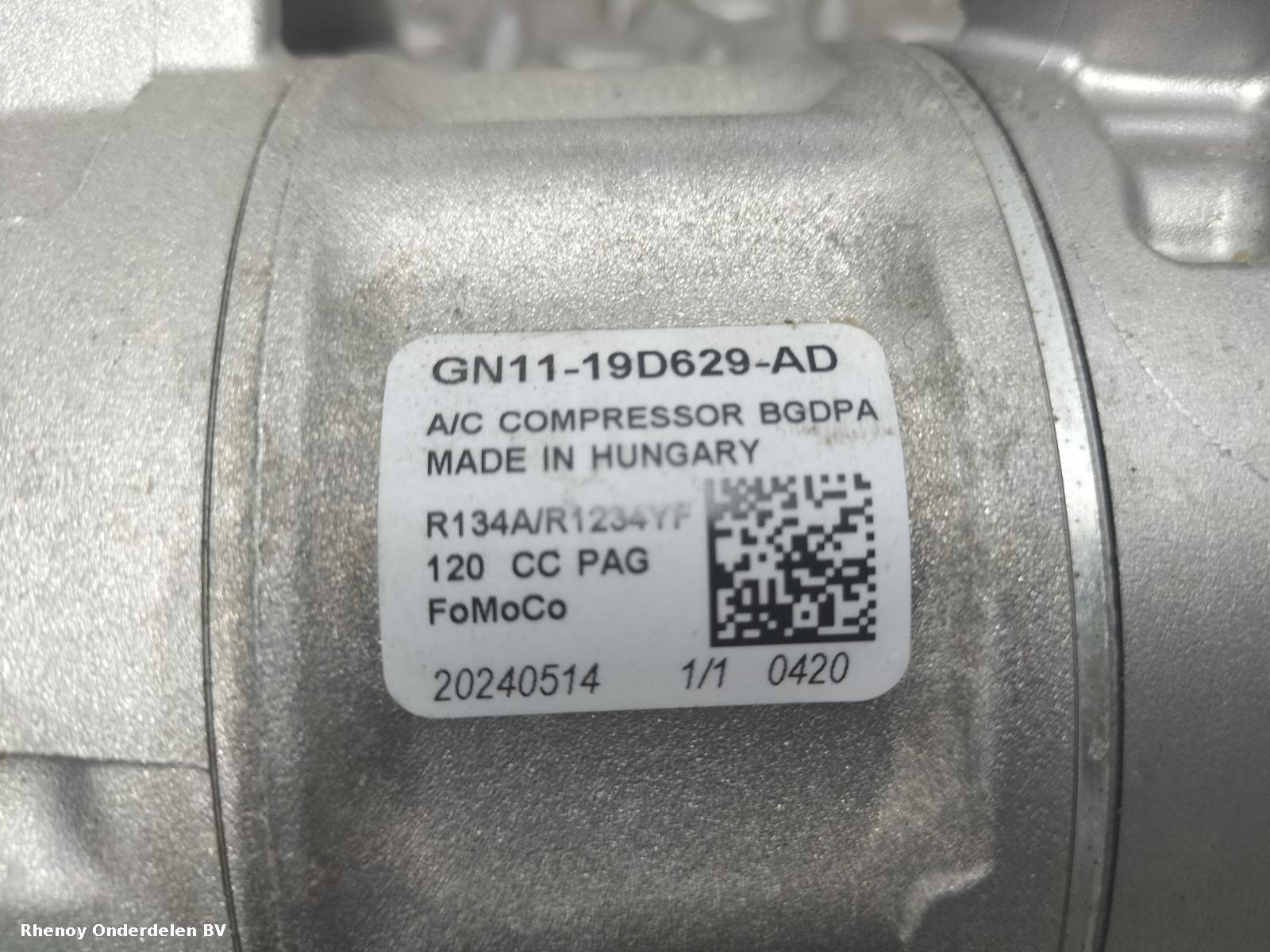 2024 FORD KUGA AIRCO COMPRESSOR / AIRCOPOMP View Auto part AIRCO COMPRESSOR / AIRCOPOMP FORD KUGA 2024