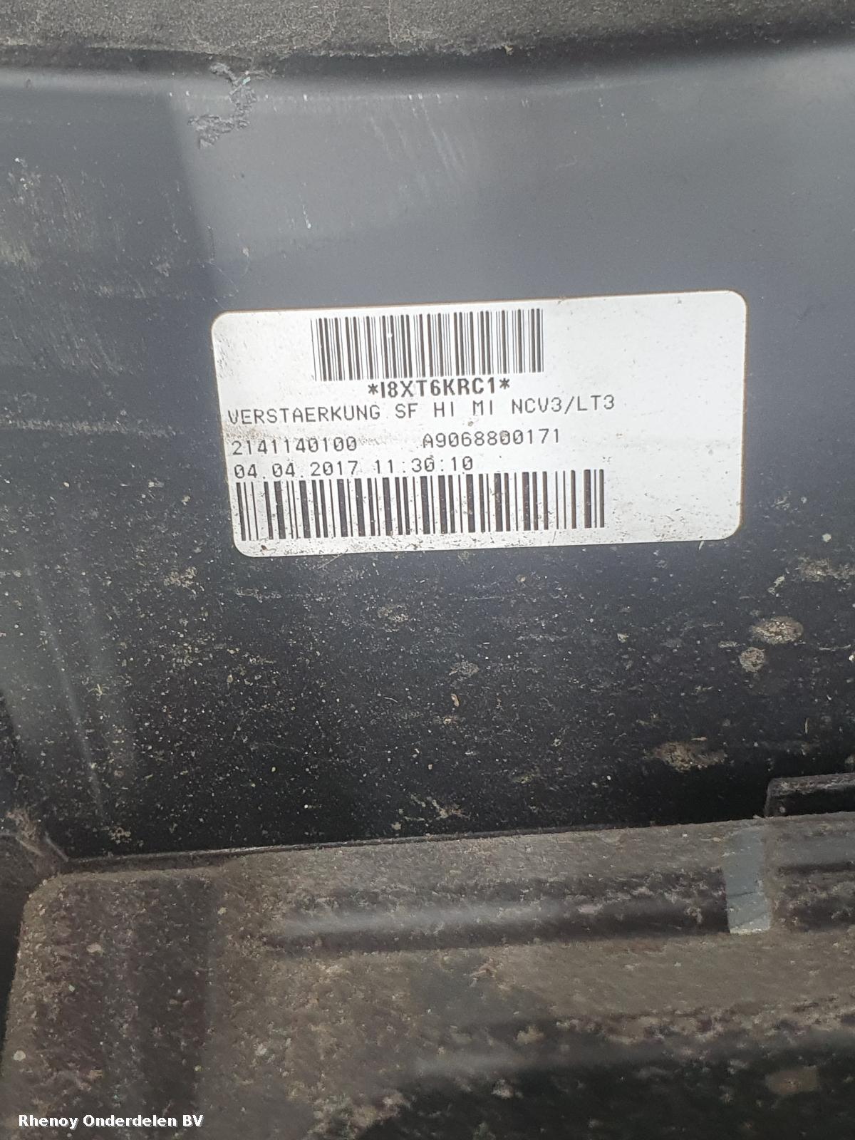 View Auto part BUMPER ACHTER MERCEDES SPRINTER 2017